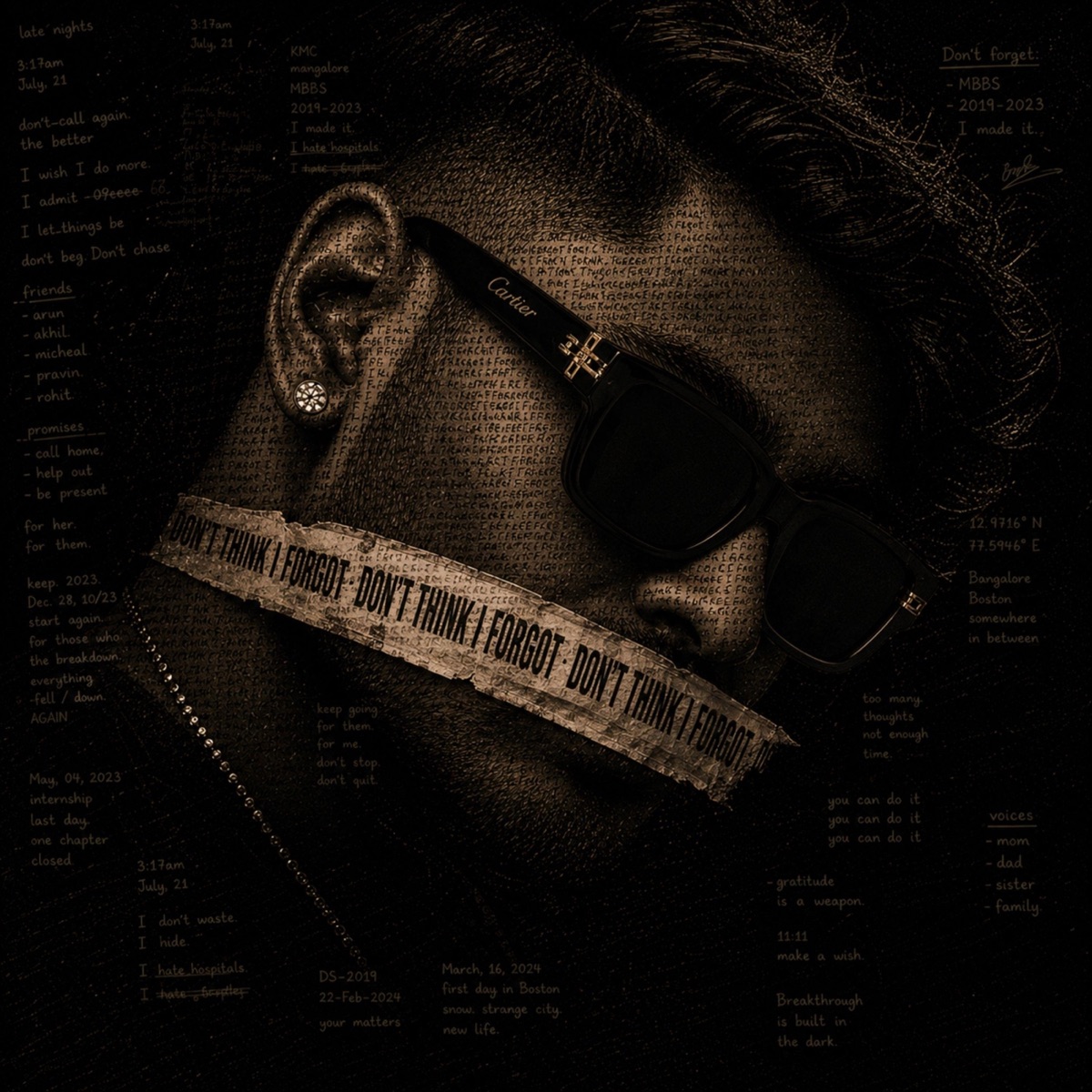 Don't Think I Forgot by Zillionglare album cover