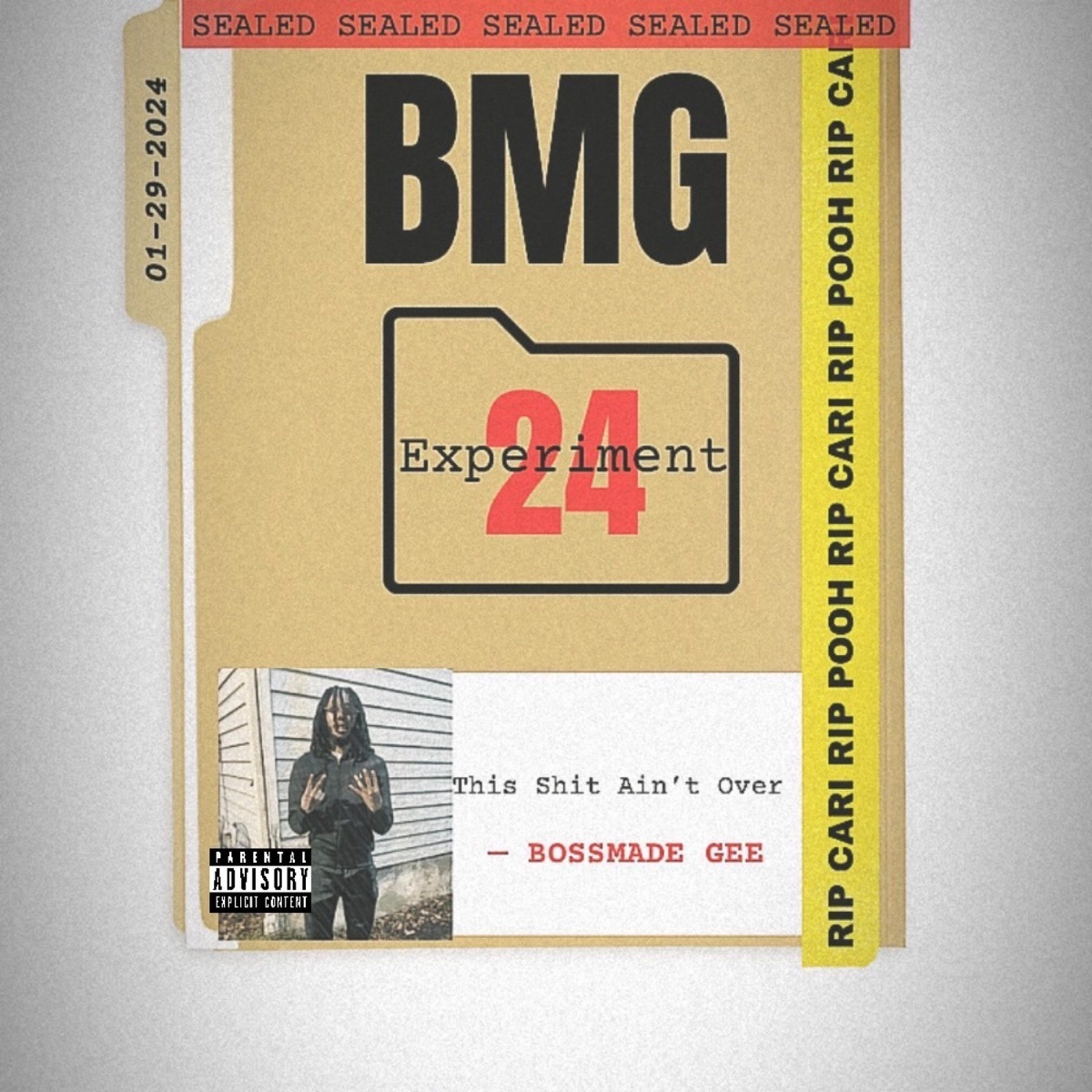 Experiment 24 by Bossmade Gee album cover