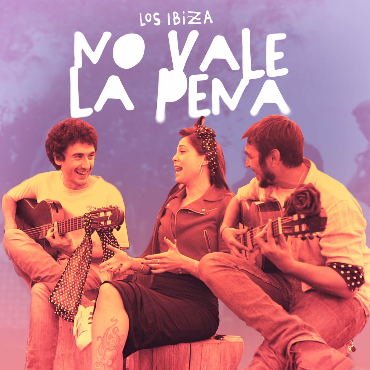 No Vale la Pena (feat. Jorge Ibiza Cortés, Alba Cantos & Dabeunotres) - Single by Los Ibiza album cover