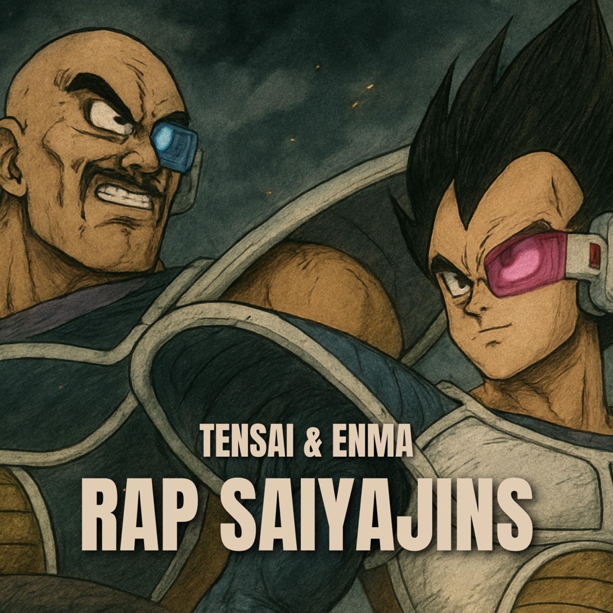 Rap Saiyajins - Single by ENMA & Tensai album cover