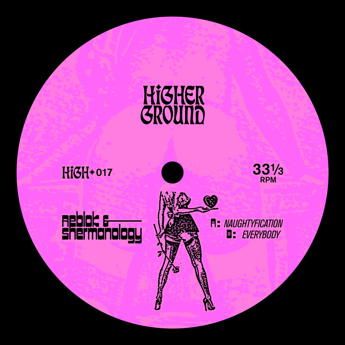 Naughtyfication - Single by Reblok & Shermanology album cover