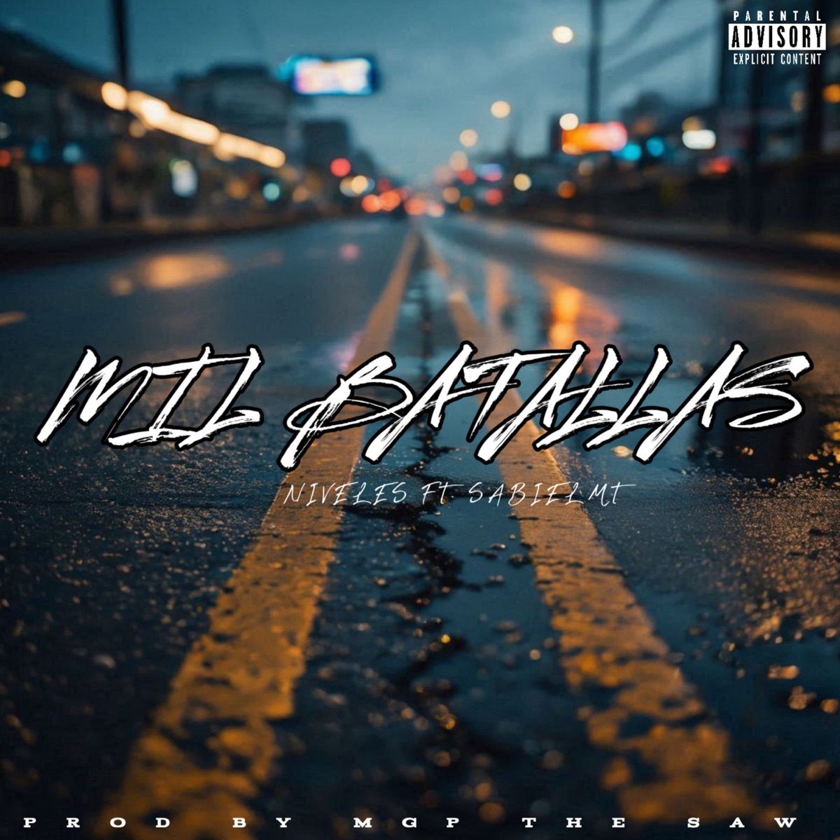 MIL BATALLAS (feat. sabiel mt) - Single by Niveles album cover
