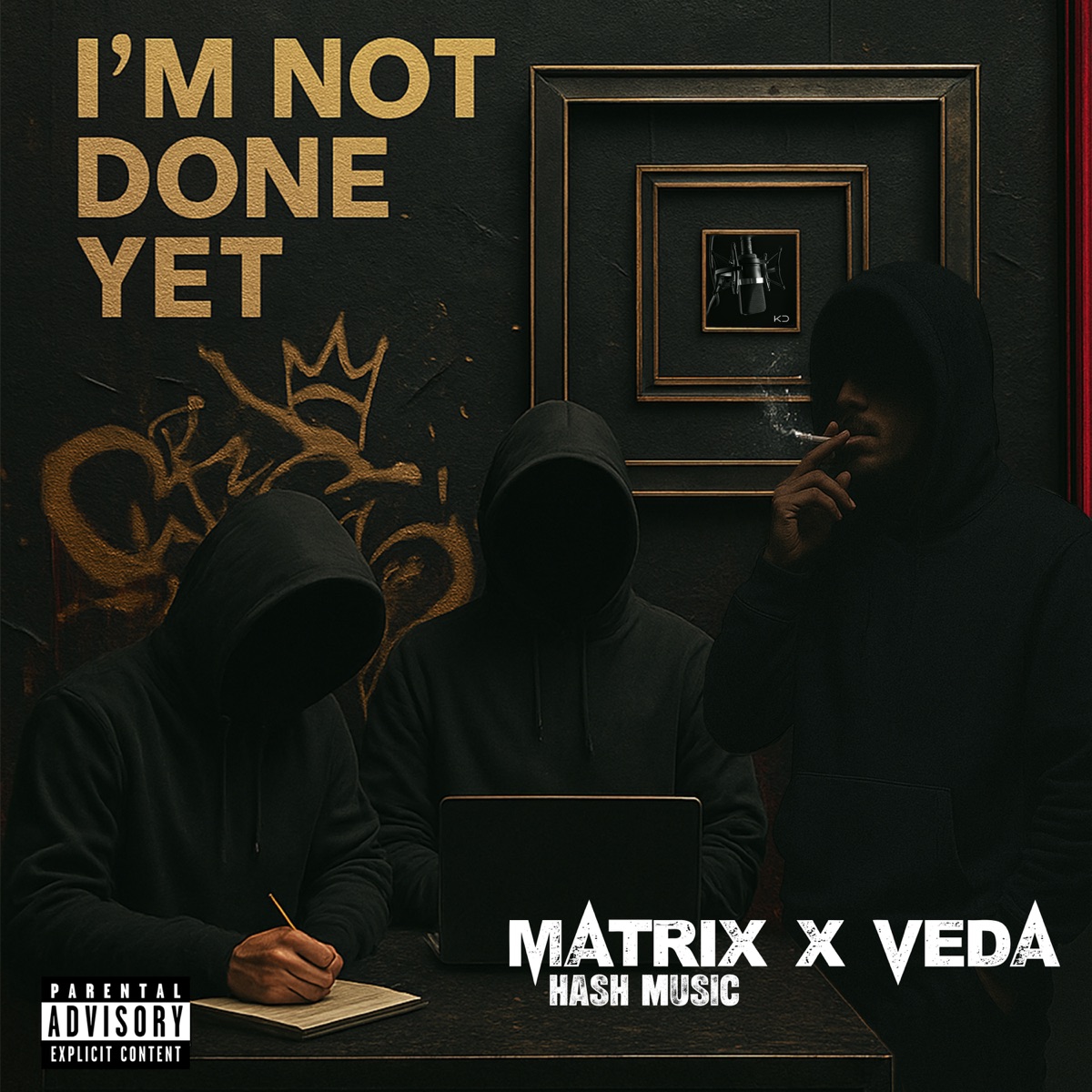 I'm Not Done Yet - Single by VEDA, Matrix & HASH MUSIC album cover