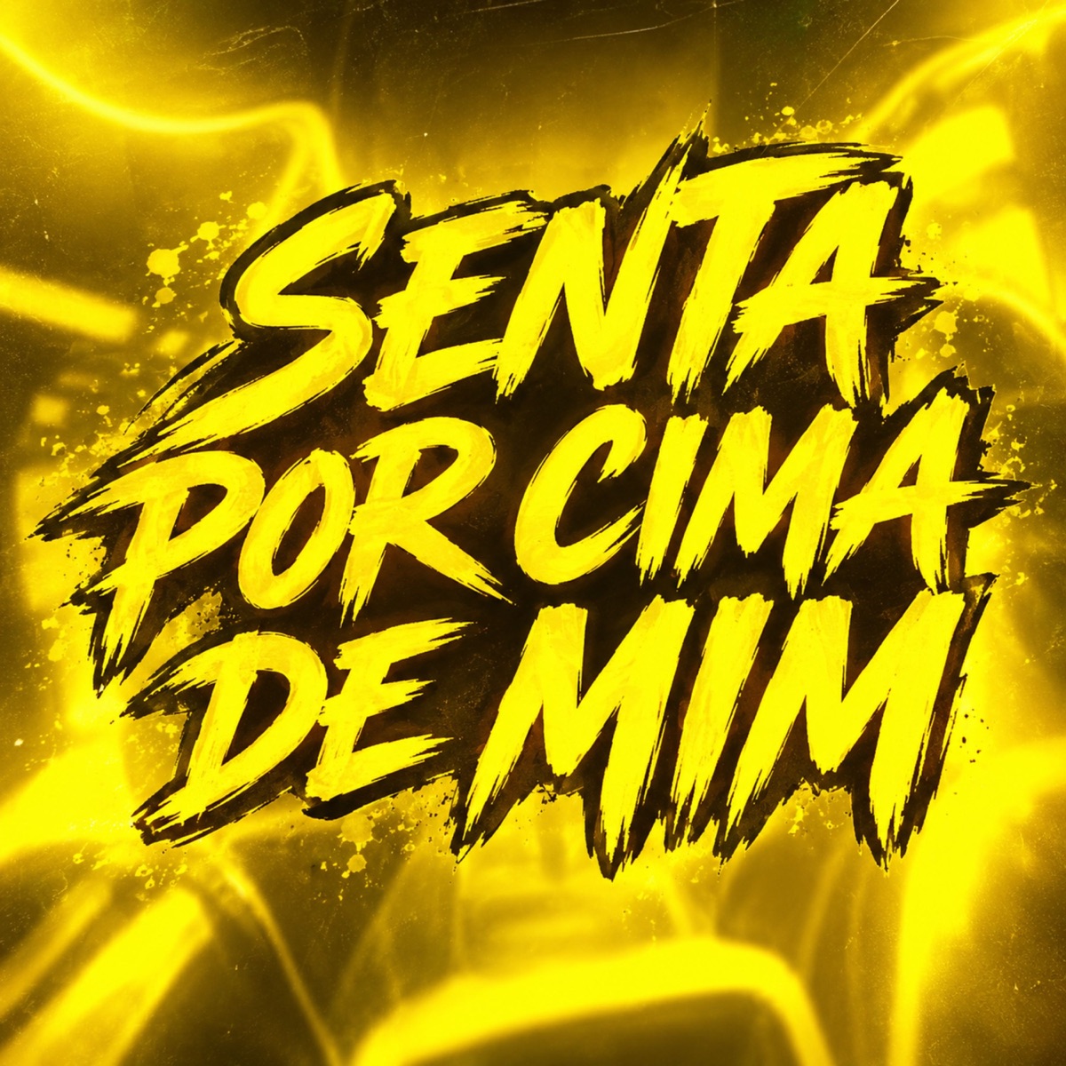 SENTA POR CIMA DE MIM - Single by MC Fabinho da Osk, pai das pura & MC FAAT album cover