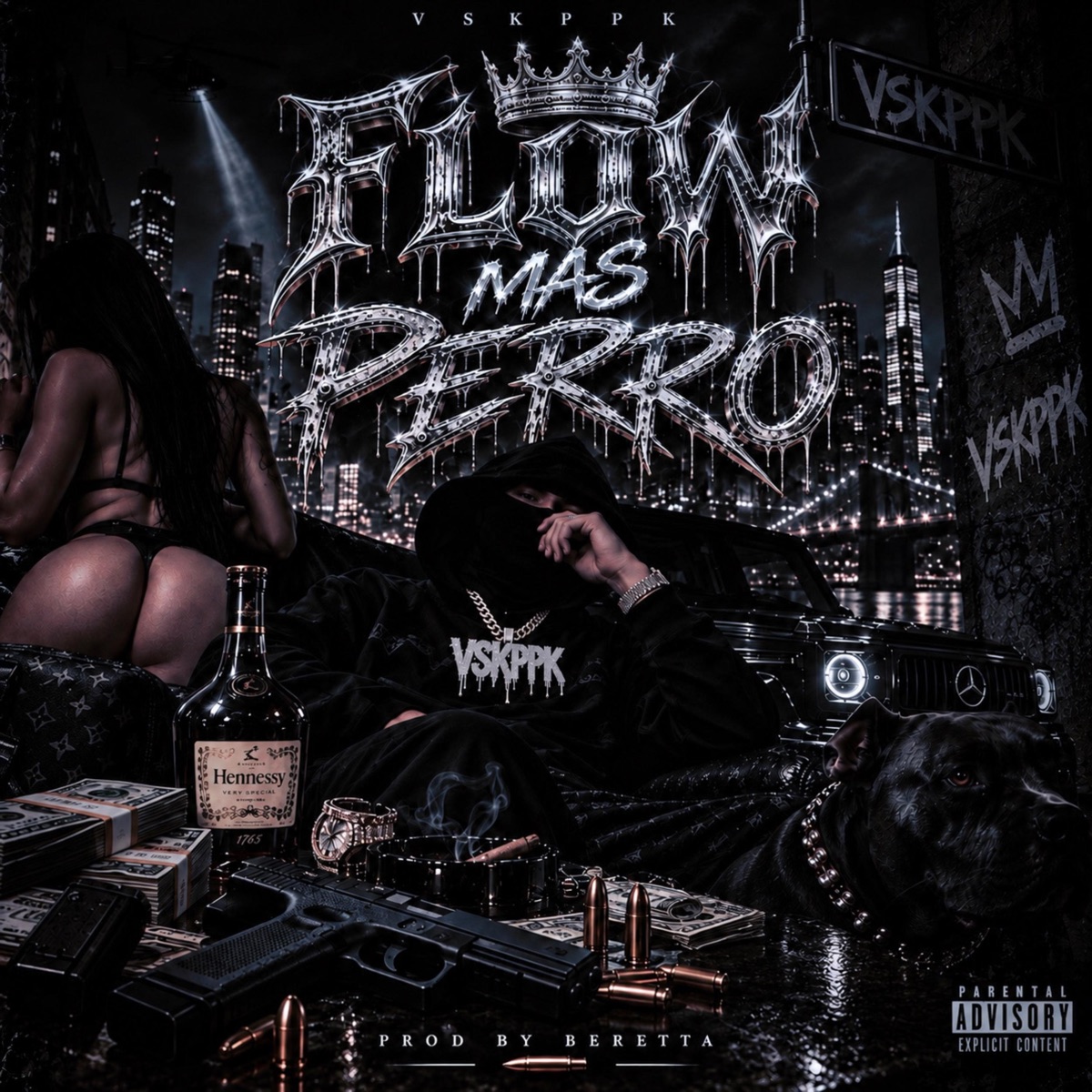 FLOW MAS PERRO - Single by NEKHKO & akaleroyy6glock album cover