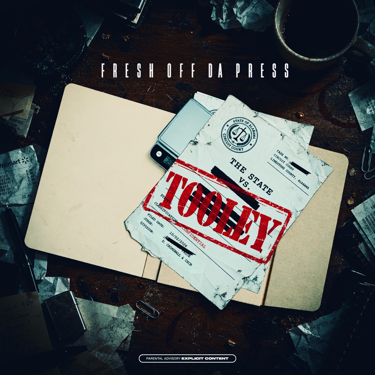 Fresh Off Da Press by Tooley album cover