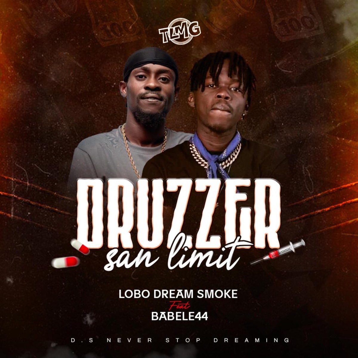 Druzzer San Limit (feat. Babele 44) - Single by Lobo Dream Smoke album cover