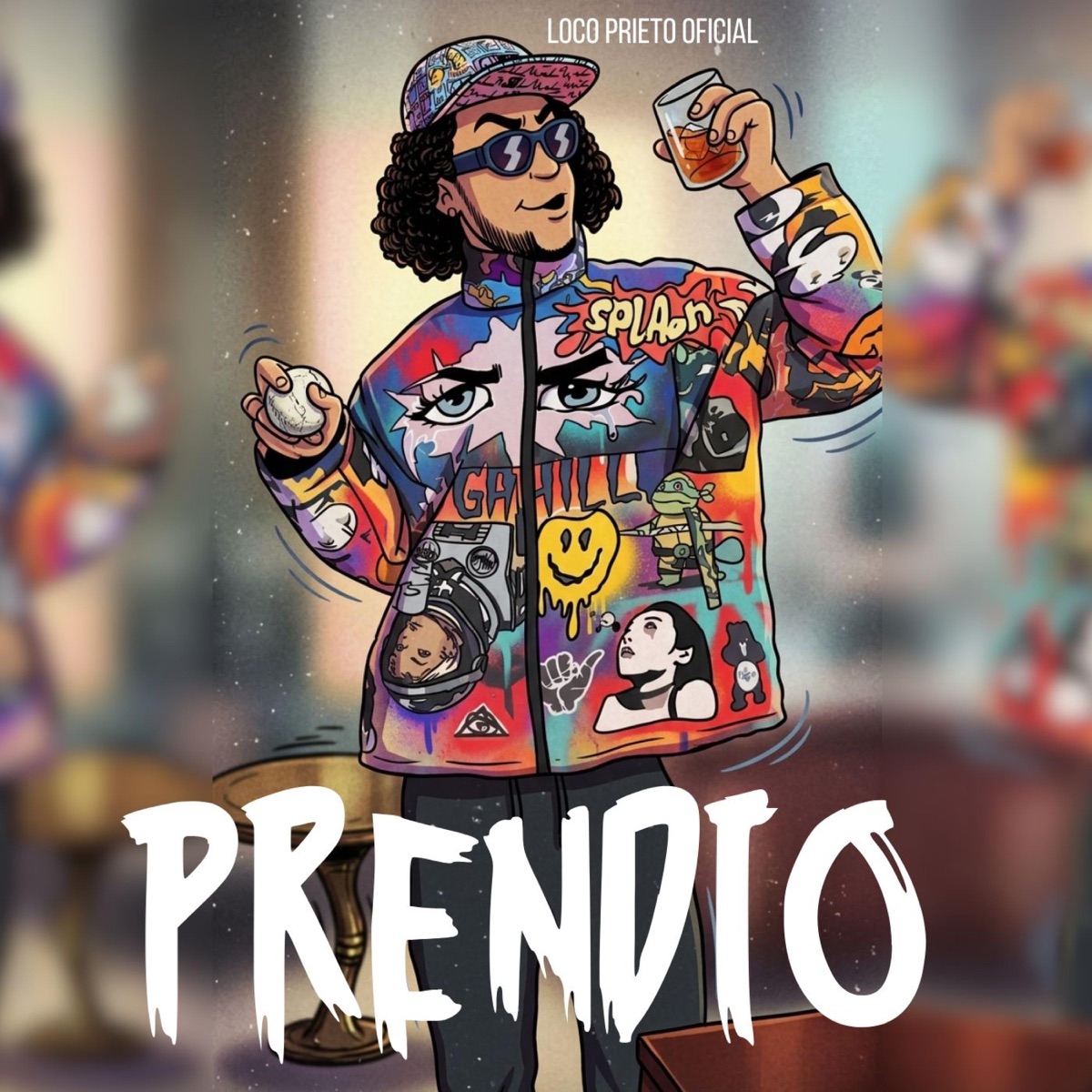 Prendio - Single by Loco Prieto Oficial album cover