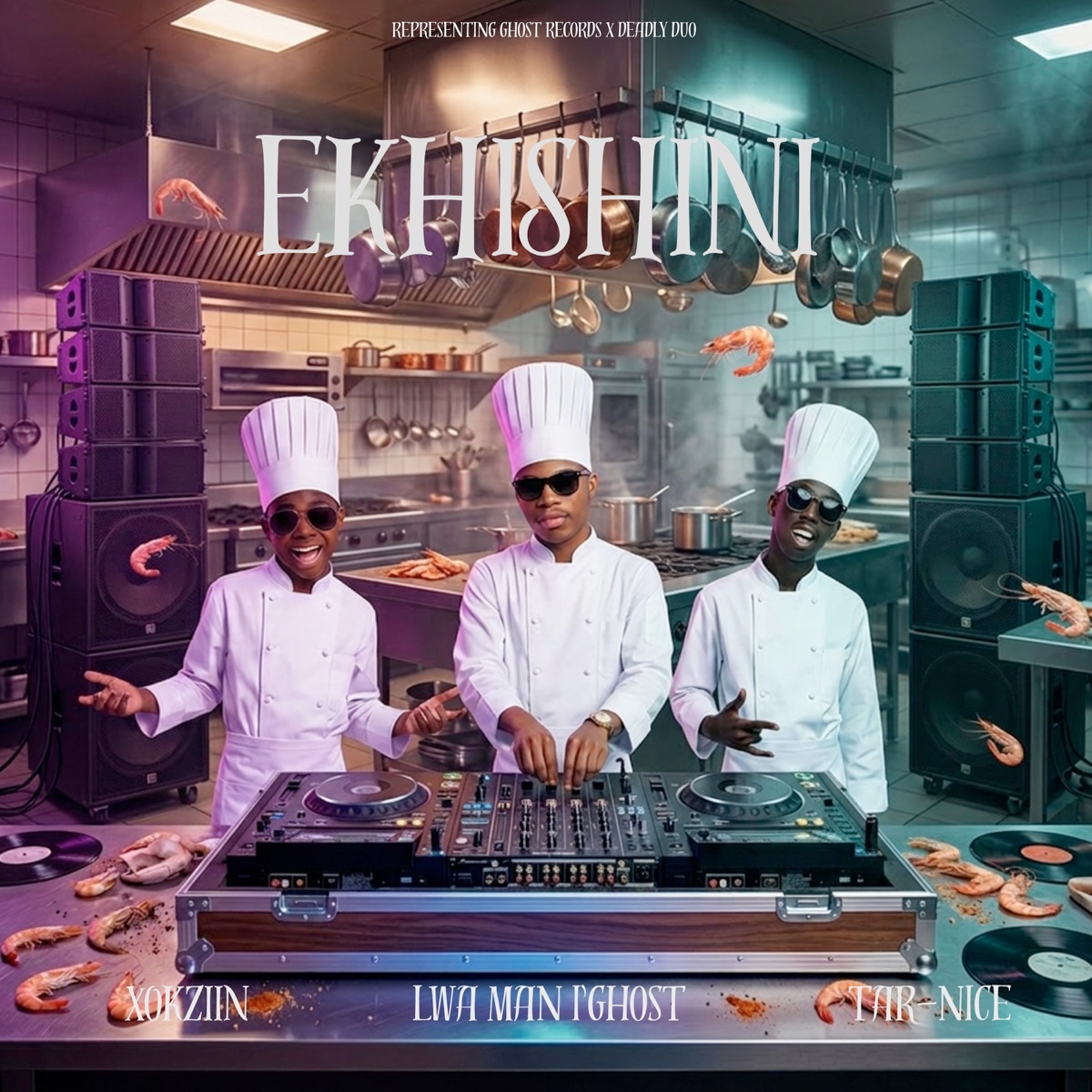 Ekhishini - Single by Lwa man i'Ghost & Deadly Duo album cover