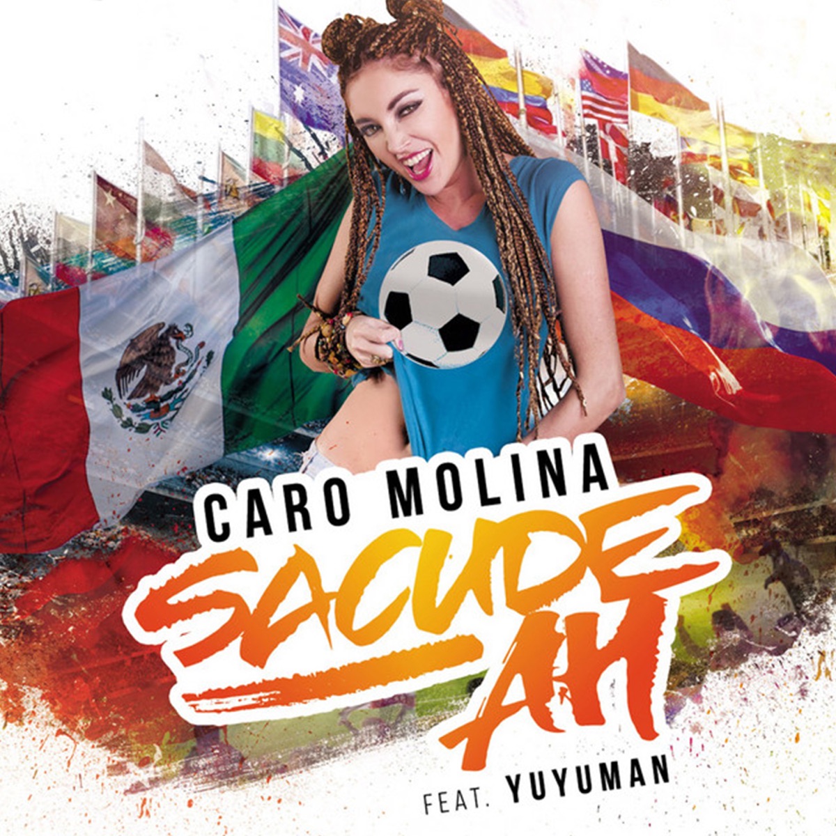 Sacude Ah (feat. Yuyuman) - Single by Caro Molina album cover