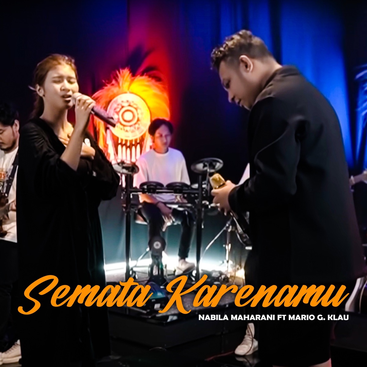 Semata Karenamu (feat. Mario G Klau) - Single by Nabila Maharani album cover
