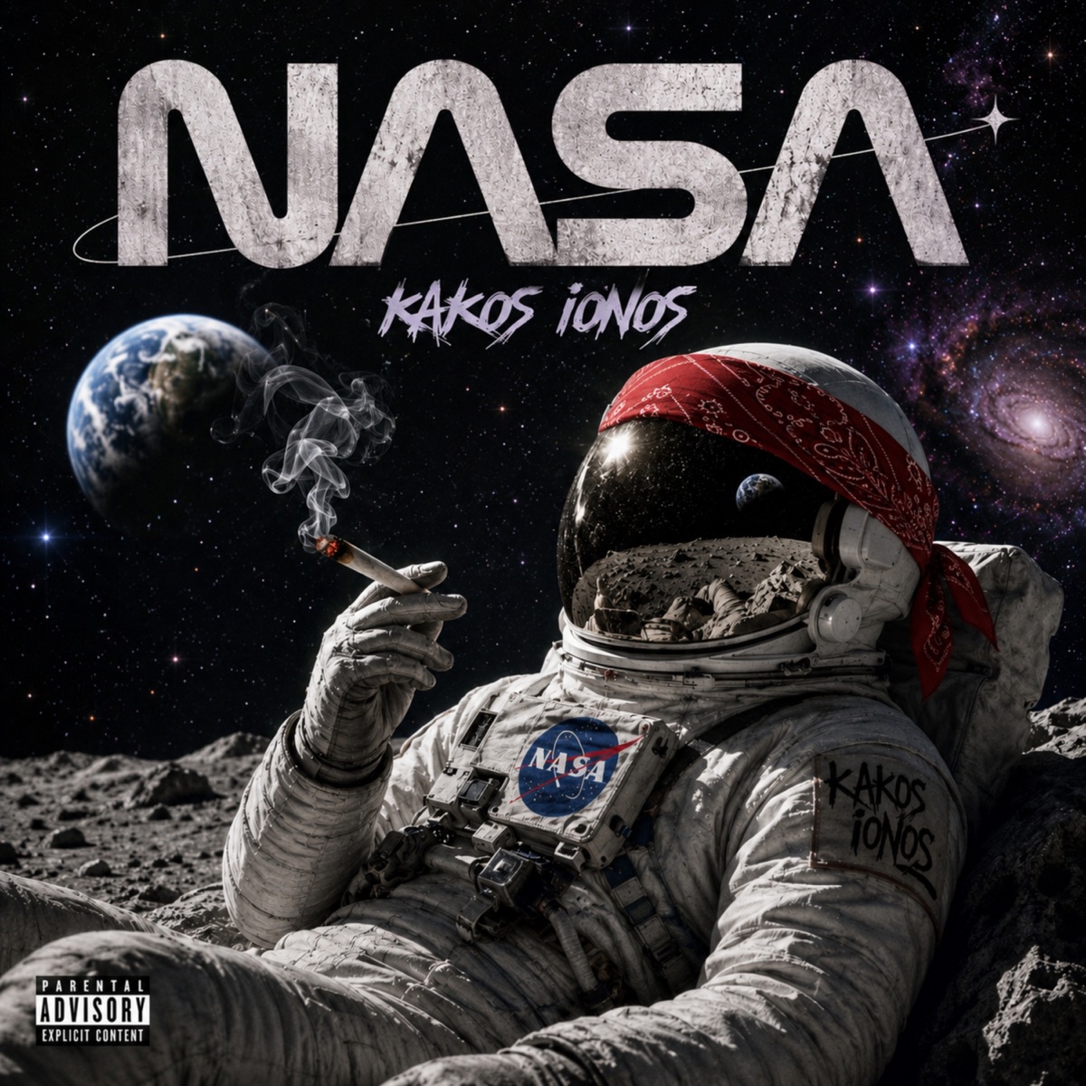 NASA (feat. Tsabi) - Single by KAKOS iONOS & Woke album cover