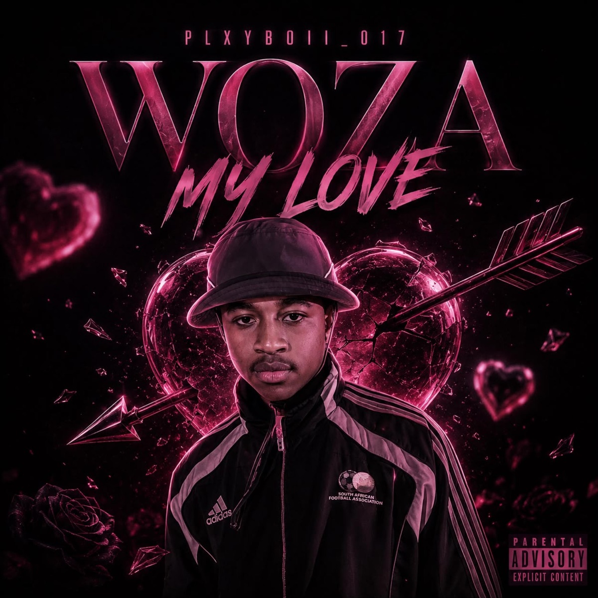 WOZA MY LOVE - Single by PLXYBOII_017 album cover