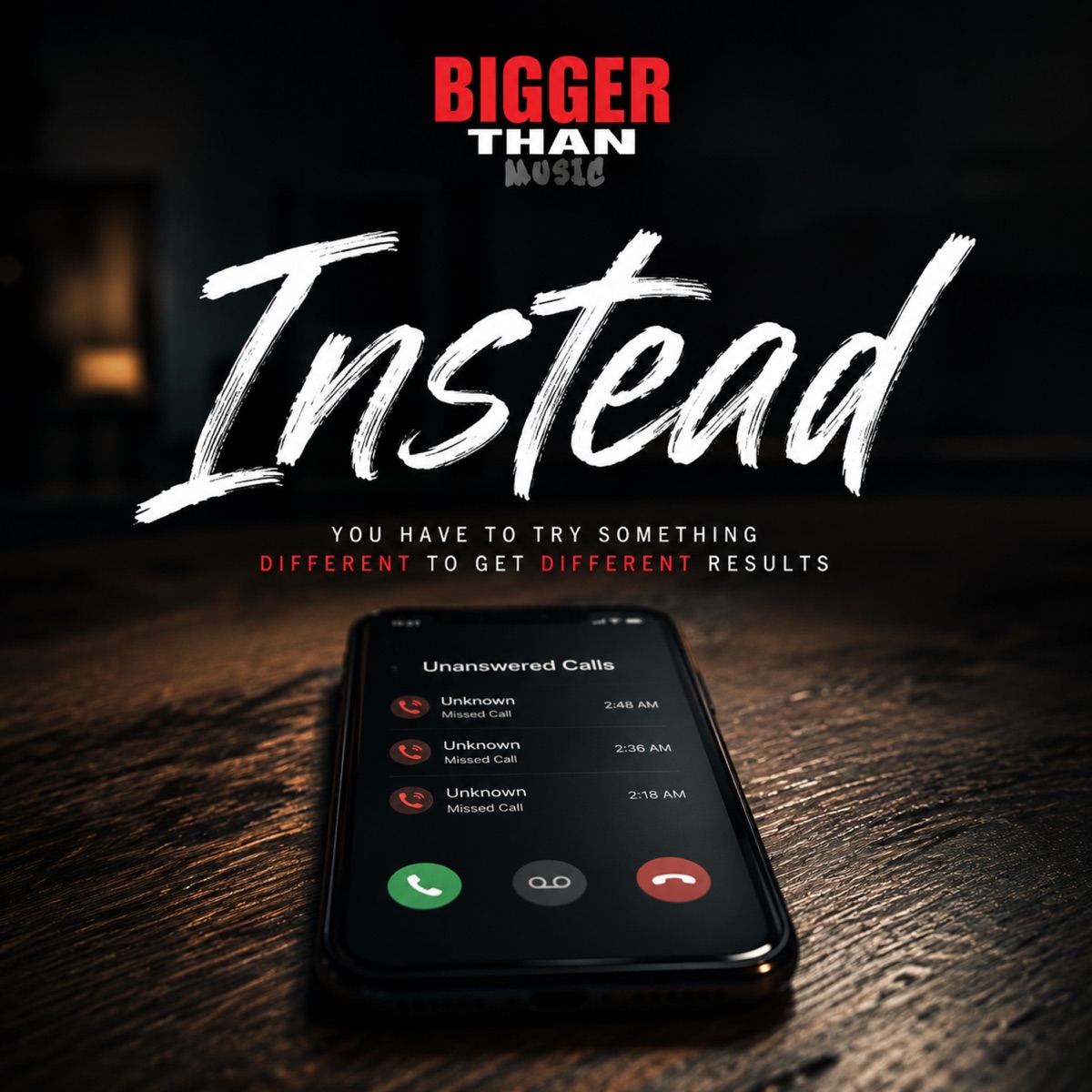 Instead - Single by Bigger Than Music, Darius Monroe, Bennie Elix & and Young Bezzel album cover