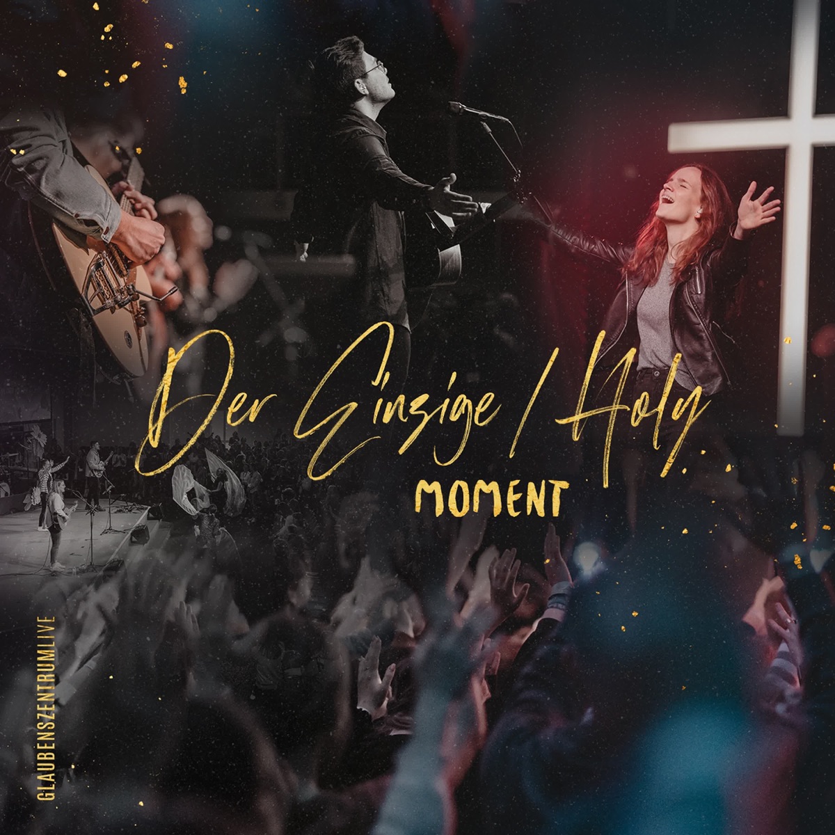 Der Einzige / Holy - Moment (Live) - EP by Glaubenszentrum Live, Rebekka Schuster & JONAS album cover