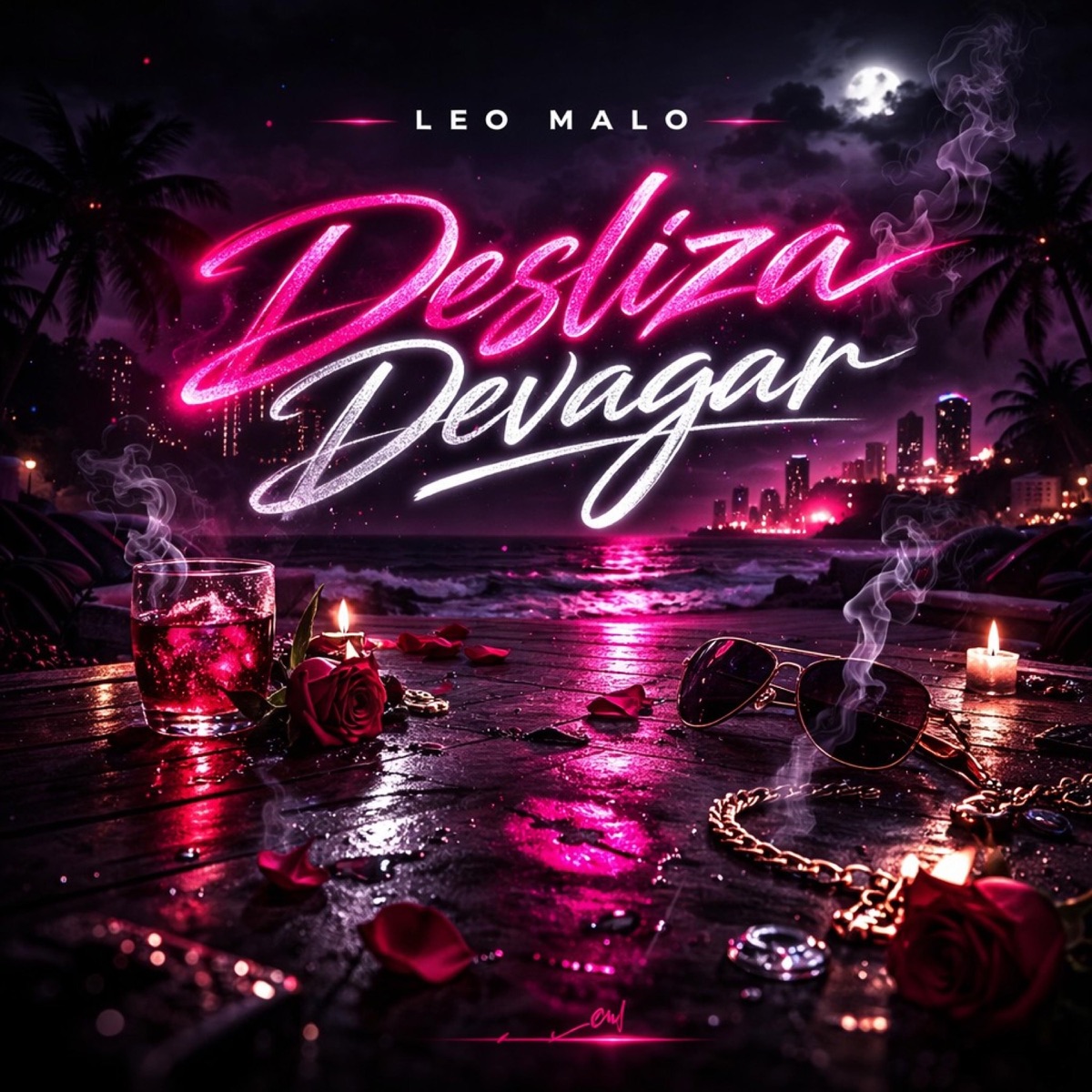 Desliza Devagar - Single by Leo Malo album cover