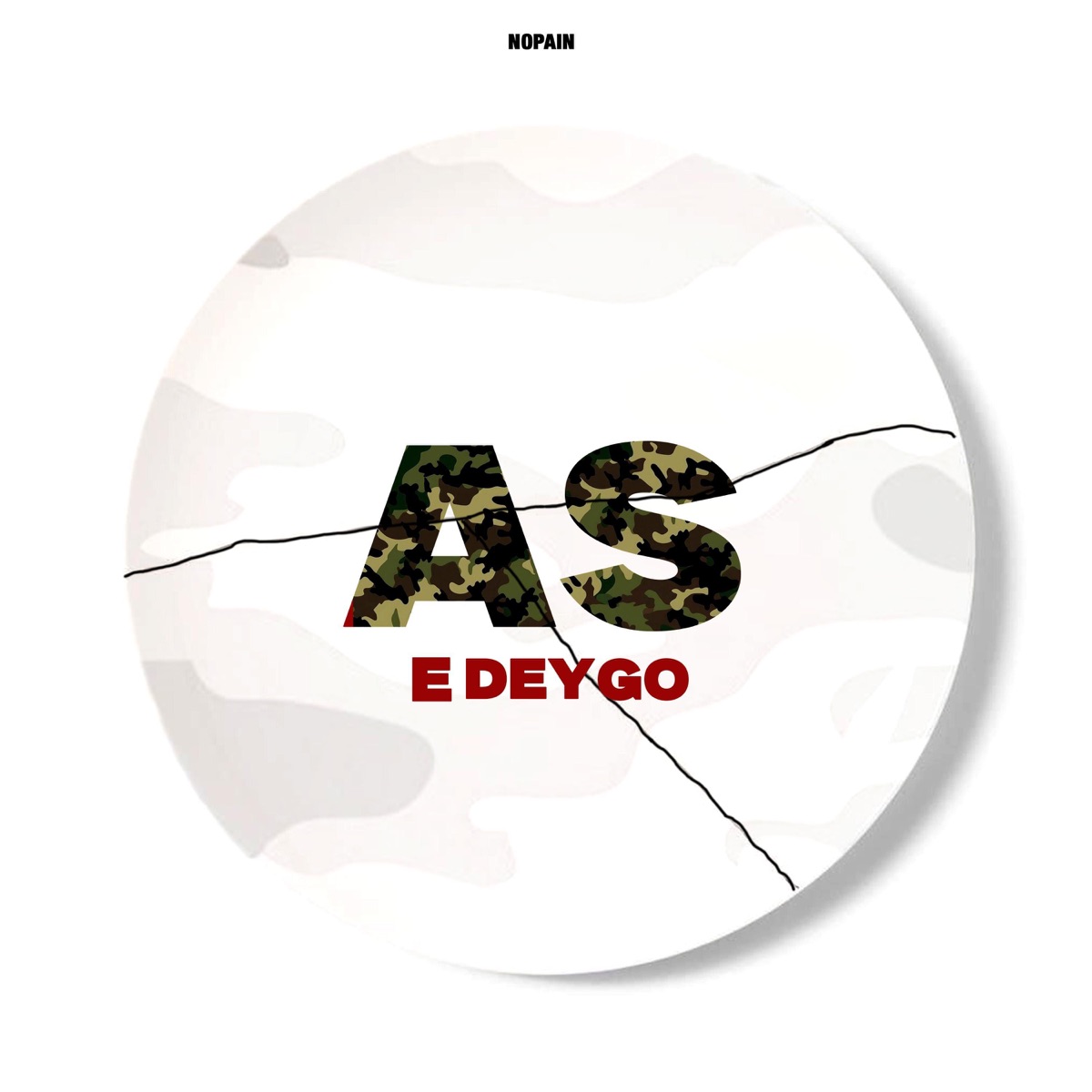 As E Dey Go - Single by Nopain album cover