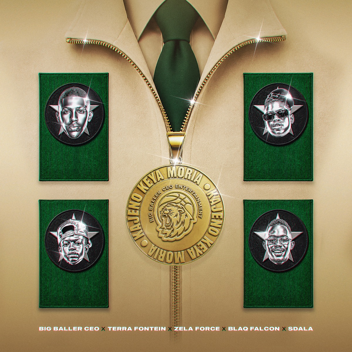 Kajeno Keya Moria (feat. Sdala Deep) - Single by BigBaller_Ceo, Terra Fontain, Zela Force & Blaq Falcon album cover