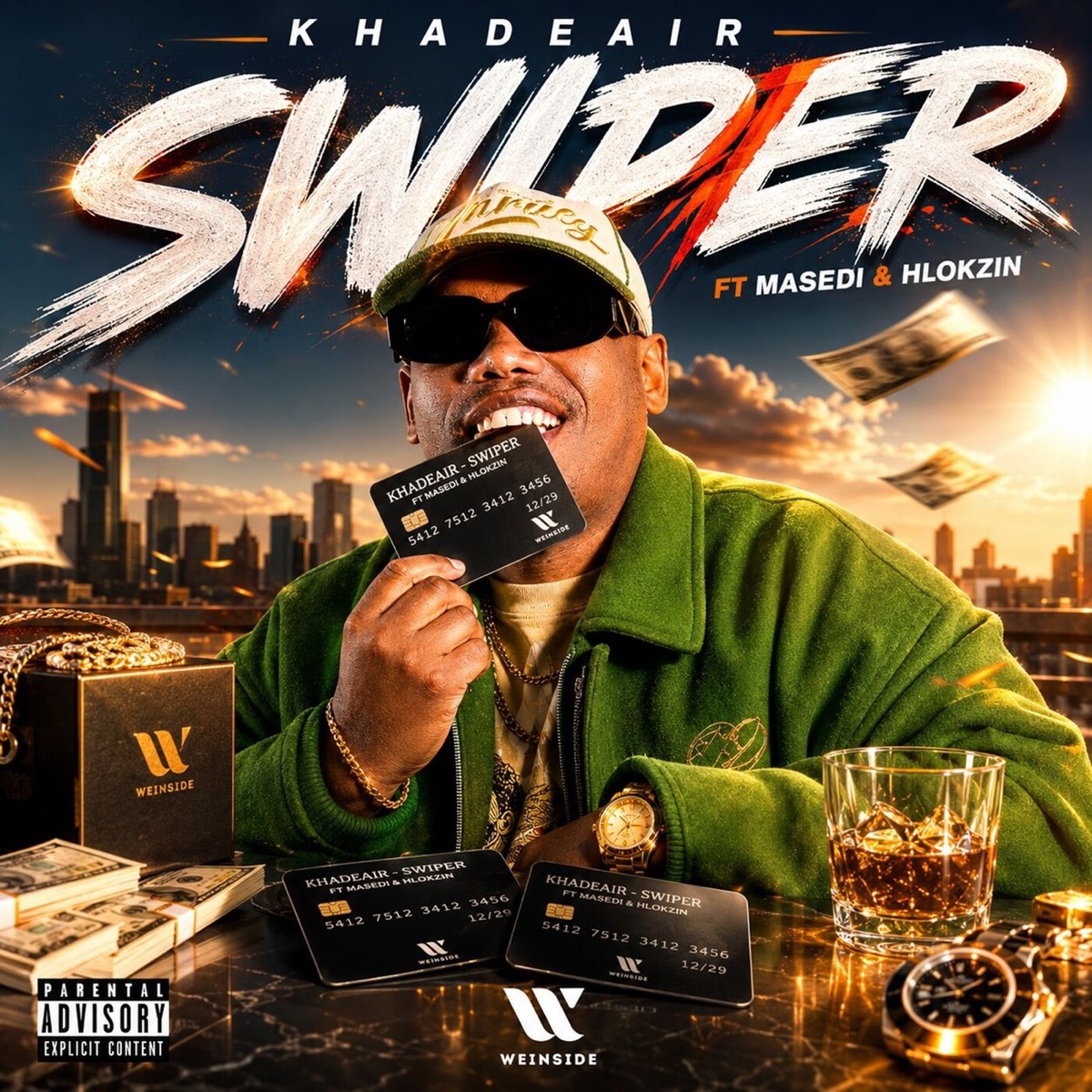 SWIPER (feat. Masedi & Hlokzin) - Single by Khadeair album cover