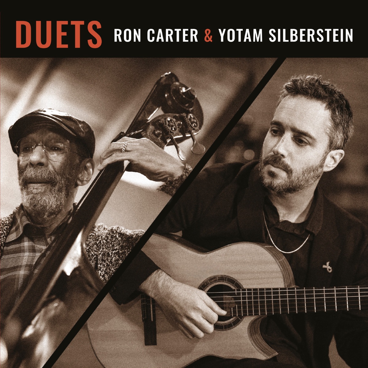 Duets by Ron Carter & Yotam Silberstein album cover