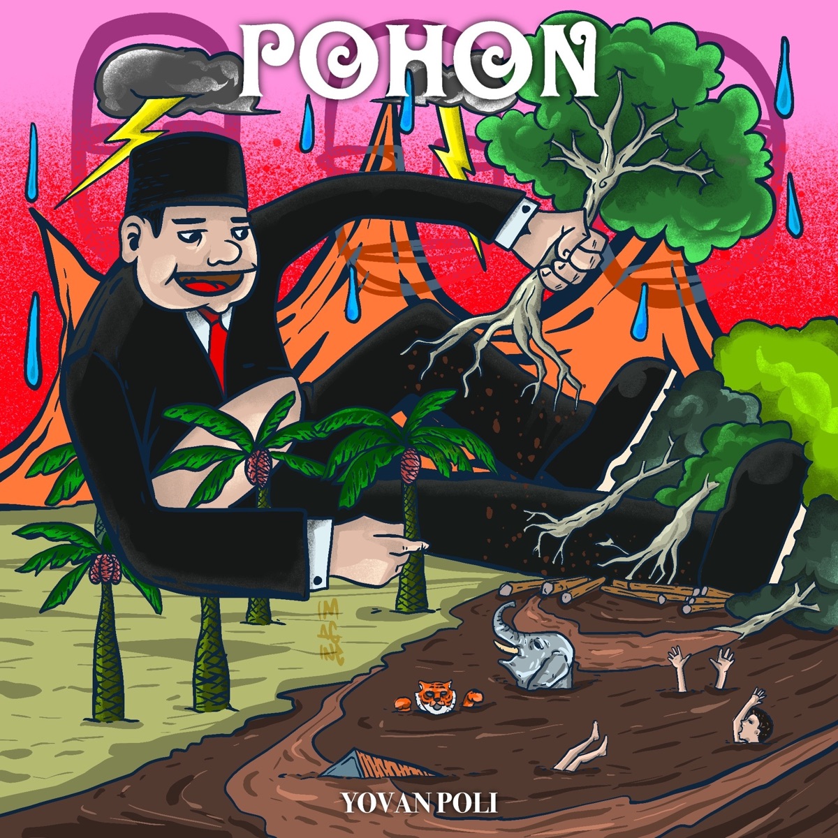 Pohon - Single by Yovan Poli album cover
