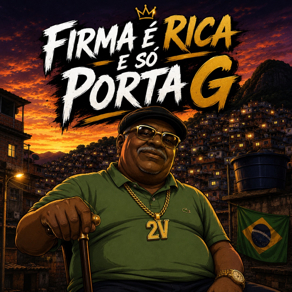 Firma e Rica e Só Porta G Vovozona - Single by mc lk da rocinha album cover