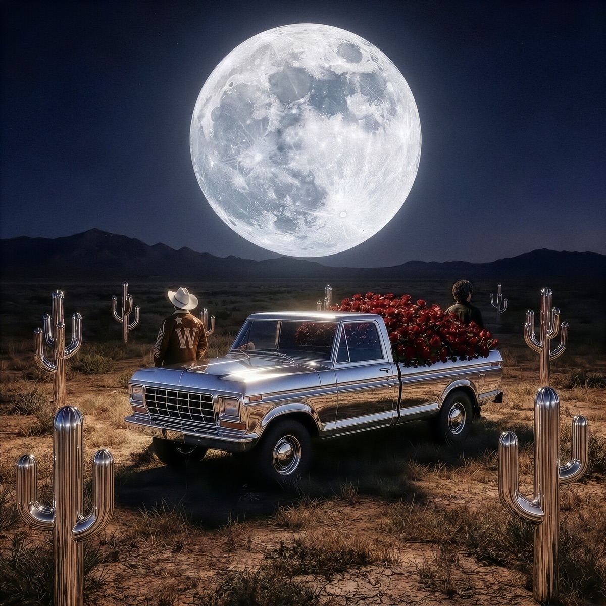 A La Luz De La luna - Single by Pepe Walker & Gabito Ballesteros album cover