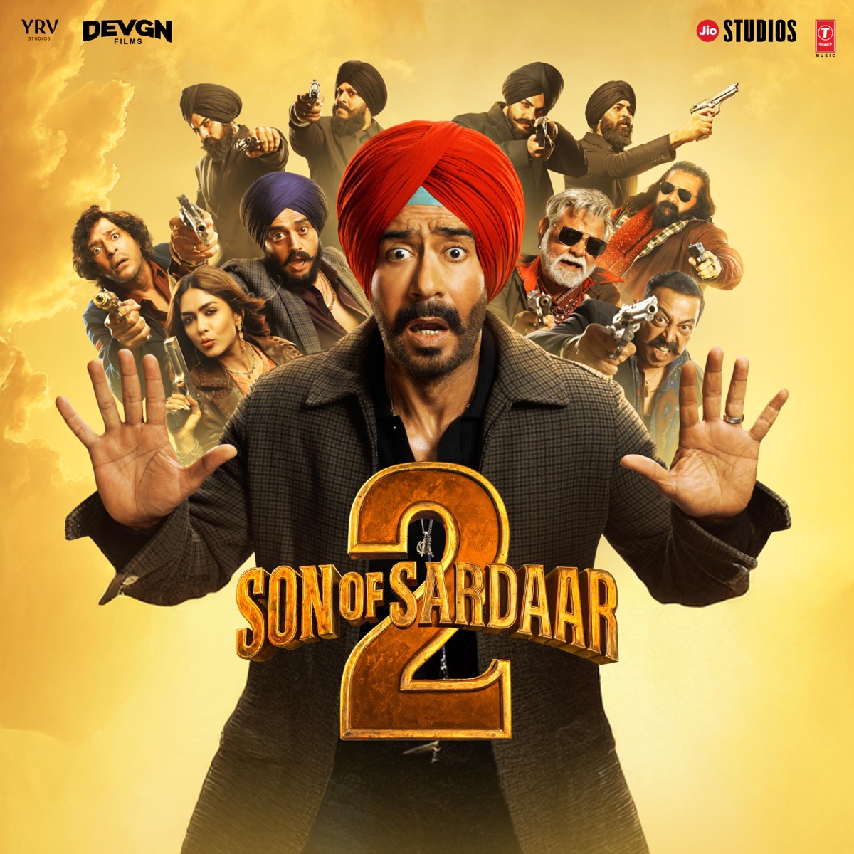 Son Of Sardaar 2 (Original Motion Picture Soundtrack) by Harsh Upadhyay, Jaani, Tanishk Bagchi & Lijo George-Dj Chetas album cover