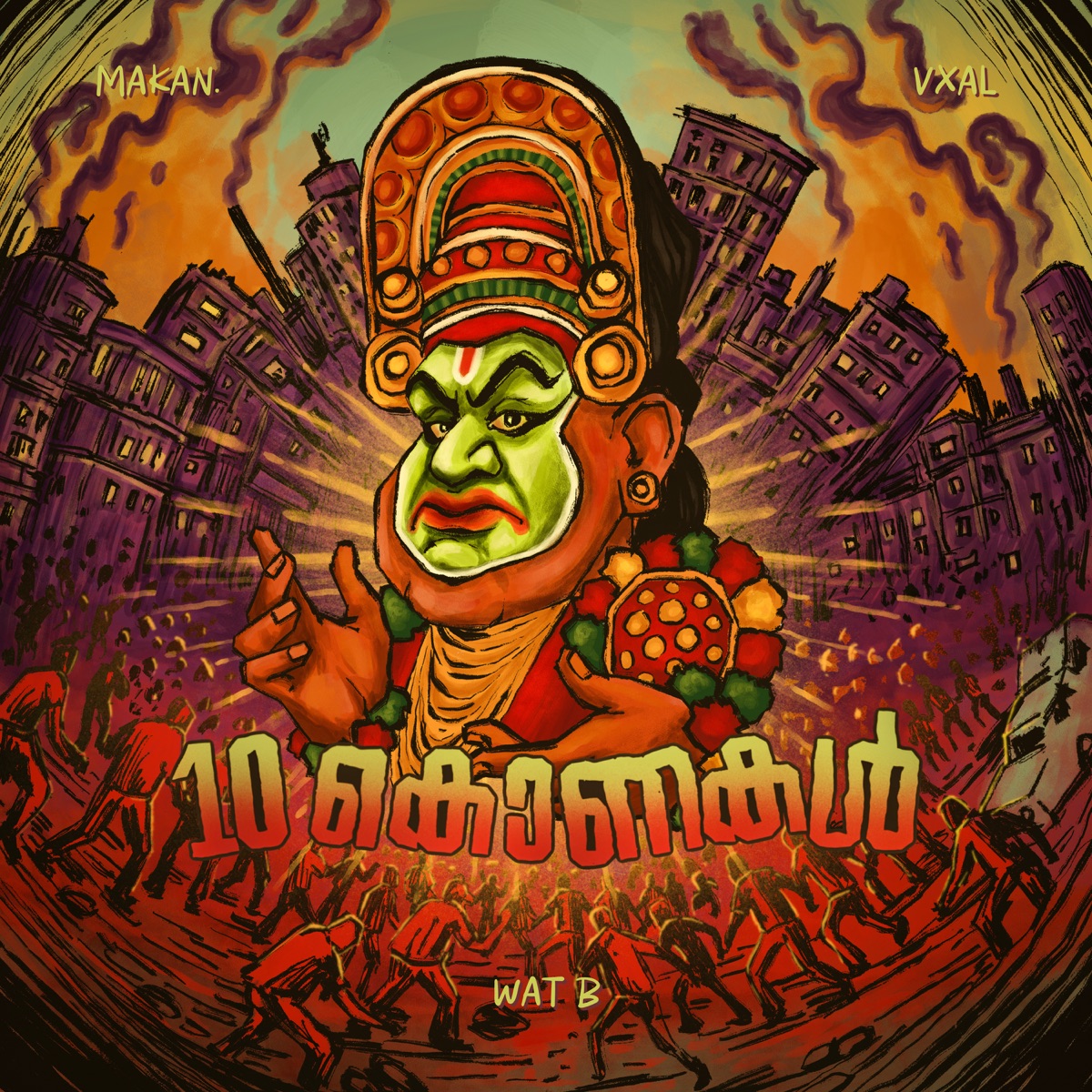10 KONAKAL - Single by VXAL & MAKAN. album cover