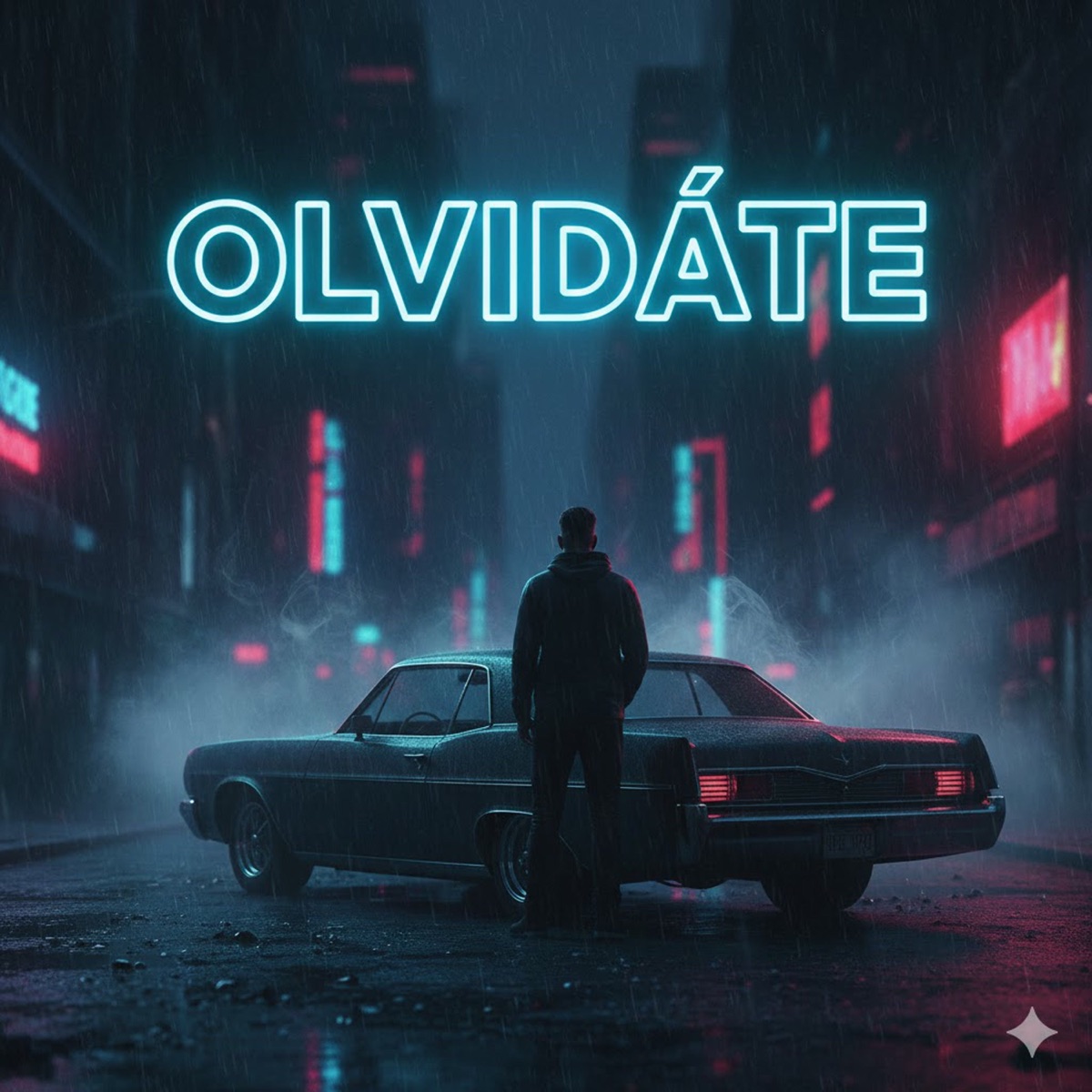Olvidate (feat. Gabriel El Ángel Negro) - Single by Mario Mora album cover