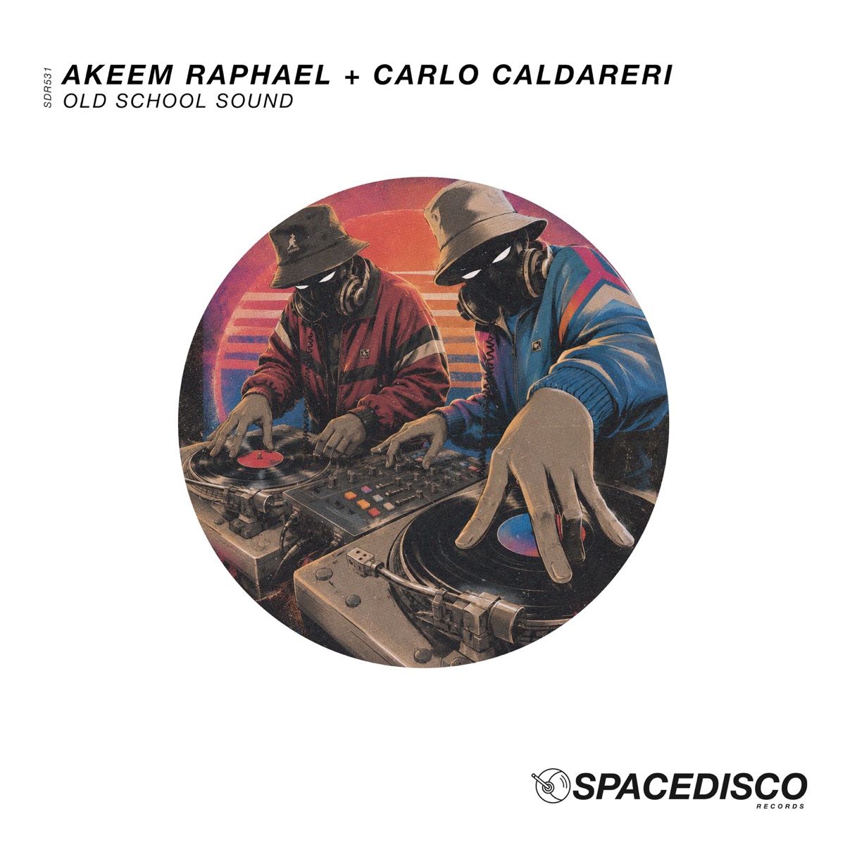 Old School Sound - Single by Akeem Raphael & Carlo Caldareri album cover