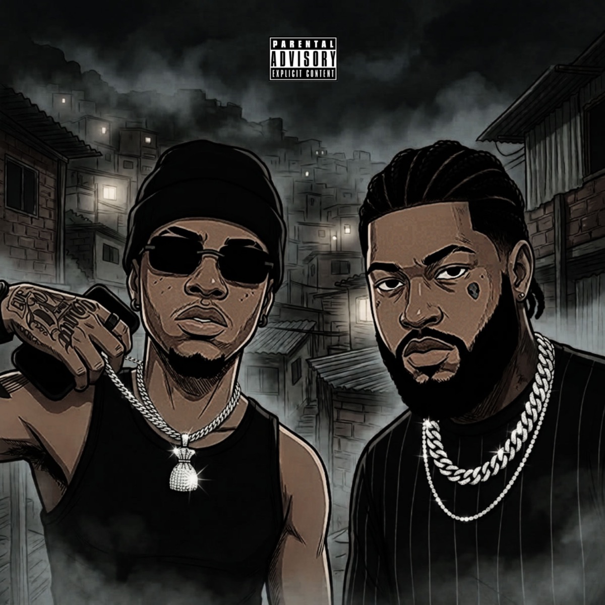 D'RAÇA (feat. vz.jota) - Single by QGR & Dooc DFC album cover