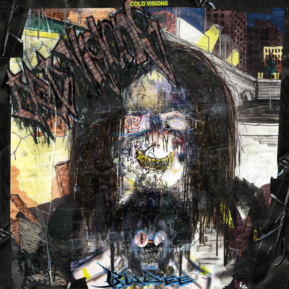 Cold Visions by Bladee album cover