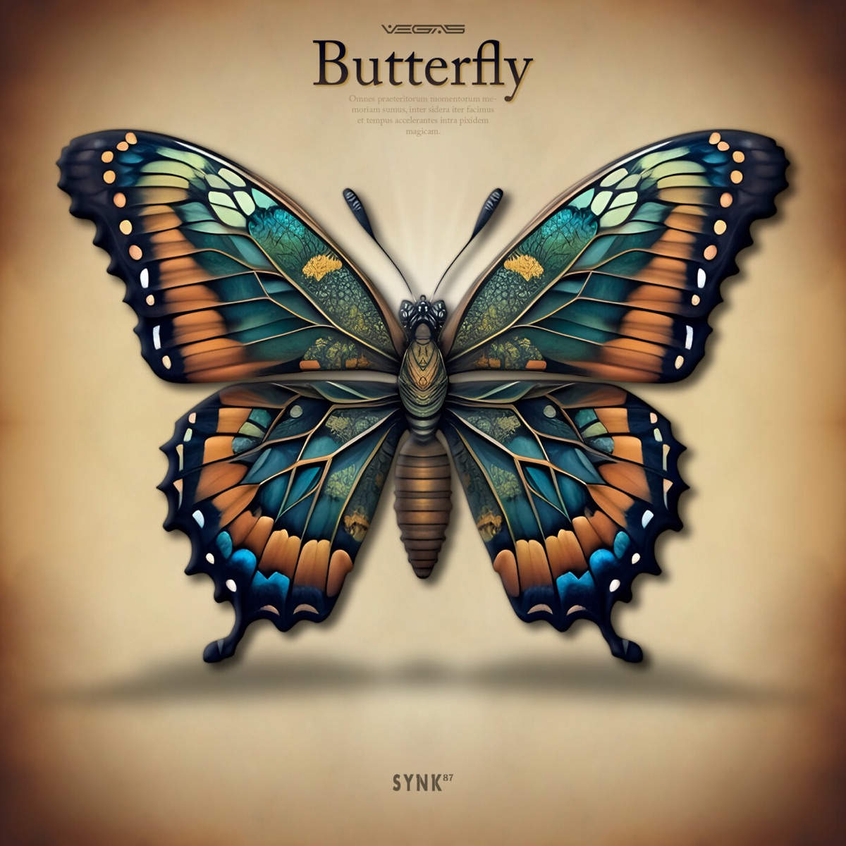 Butterfly - Single by Vegas (Brazil) album cover