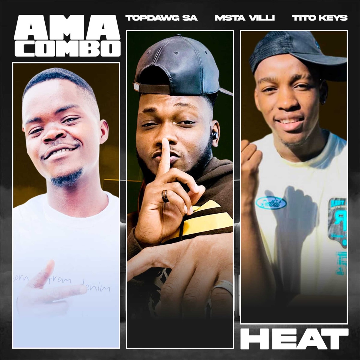 Amacombo heat - Single by TopDawg SA, Tito Keys & Msta Villi album cover