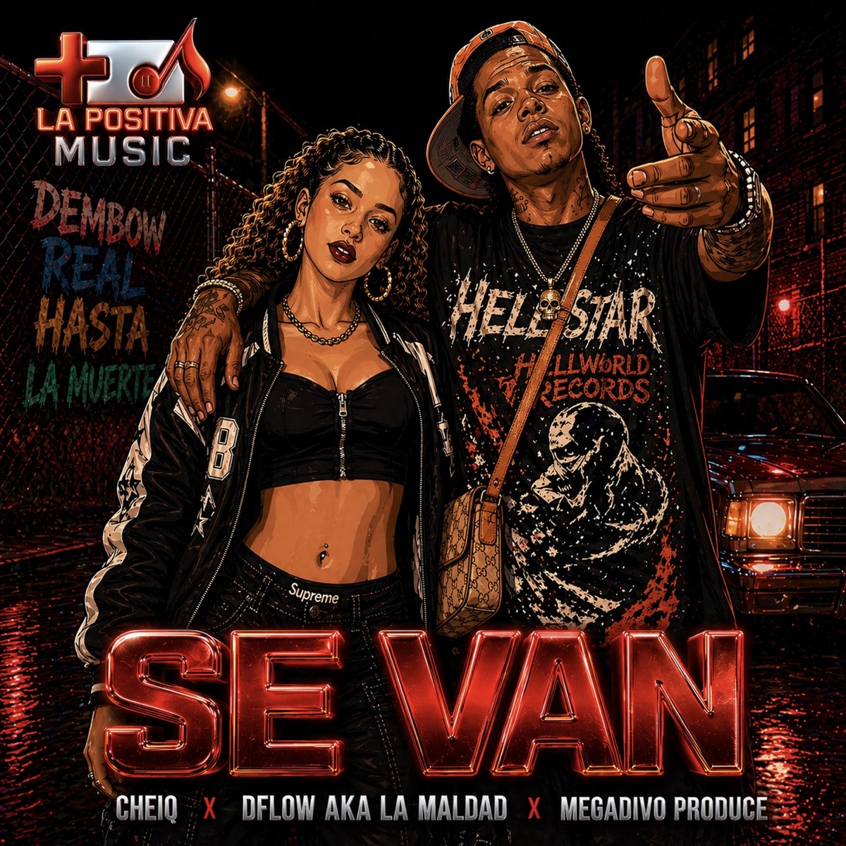 Se Van - Single by Cheiq, Megadivo Produce, D´Flow Aka La Maldad & La Positiva Music album cover