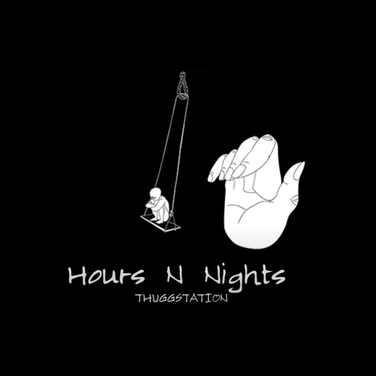 Hours N Nights (Prod.By Ramy Jaballah) - Single by Thugg Station album cover