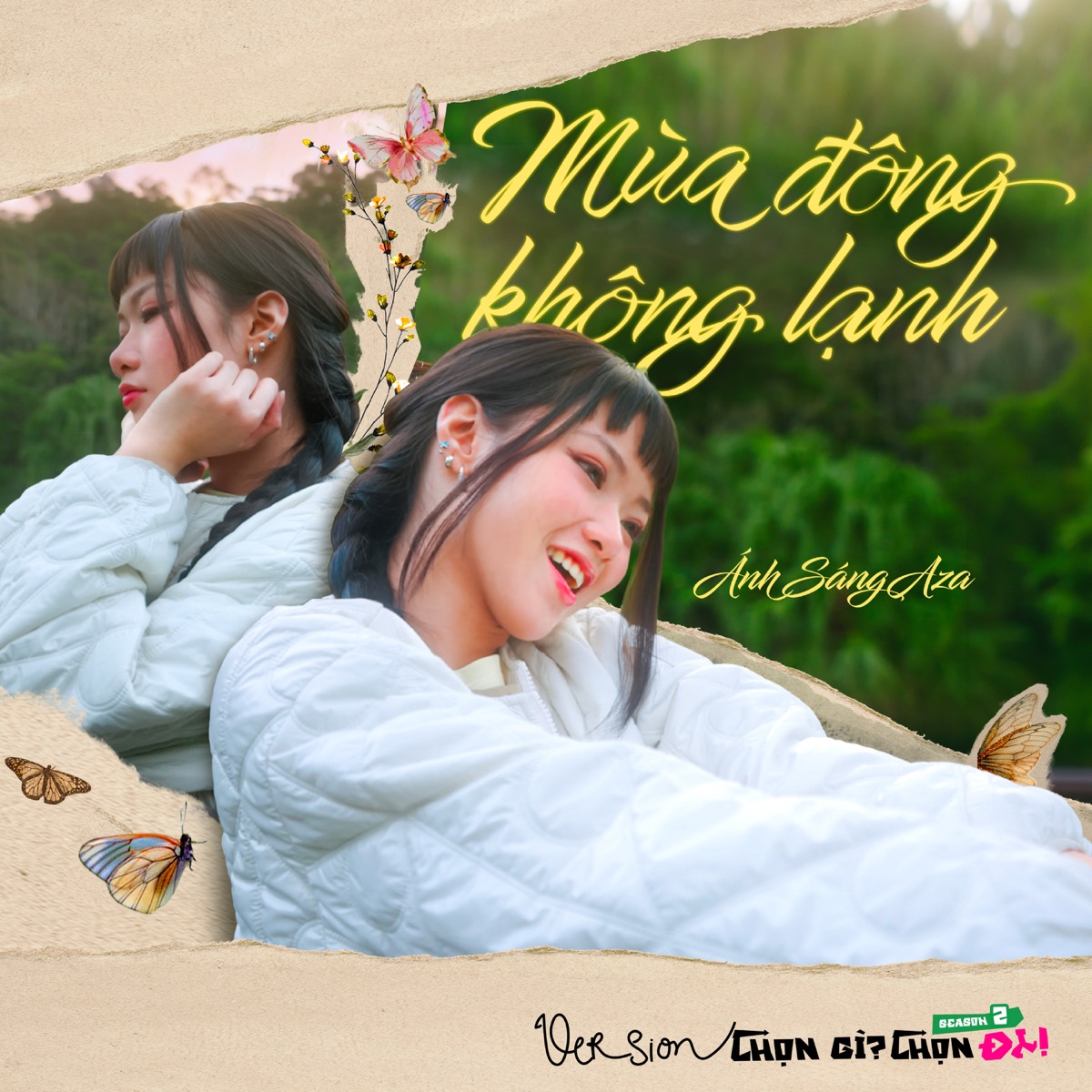 Mùa Đông Không Lạnh (Chọn Gì? Chọn ĐI! Version) - Single by Chọn gì? Chọn đi! & Ánh Sáng AZA album cover
