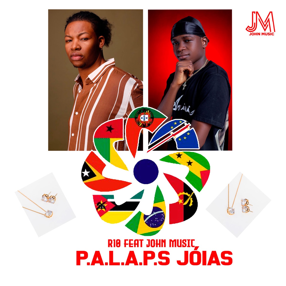 P.A.L.A.P.S JÓIAS (feat. John Music) - Single by R 10 album cover