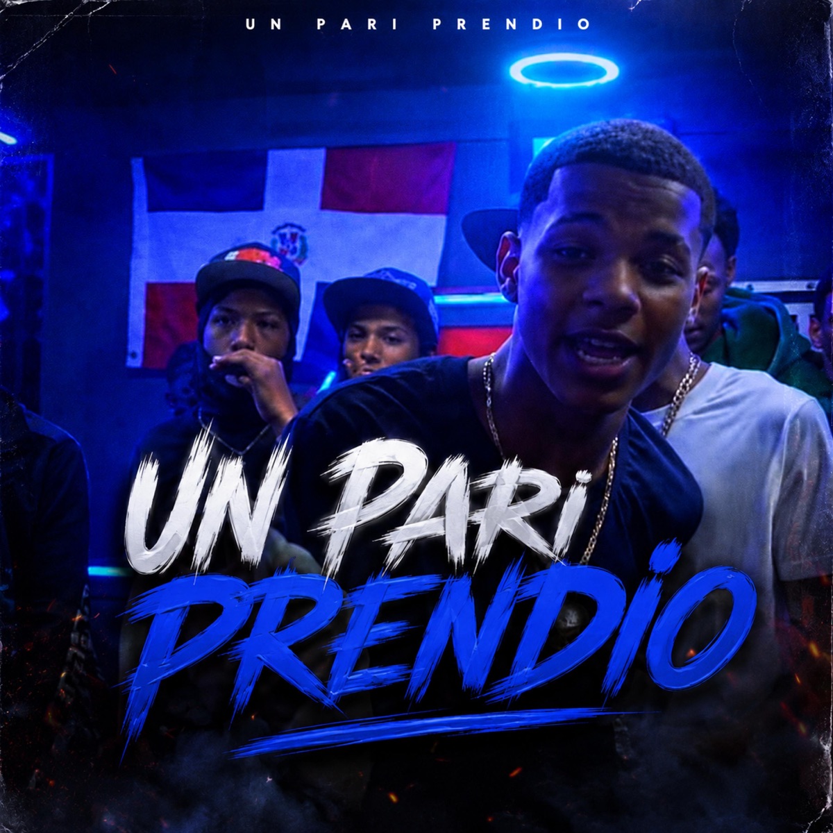 UN PARI PRENDIO (malito malito) - Single by Omar Produciendo album cover