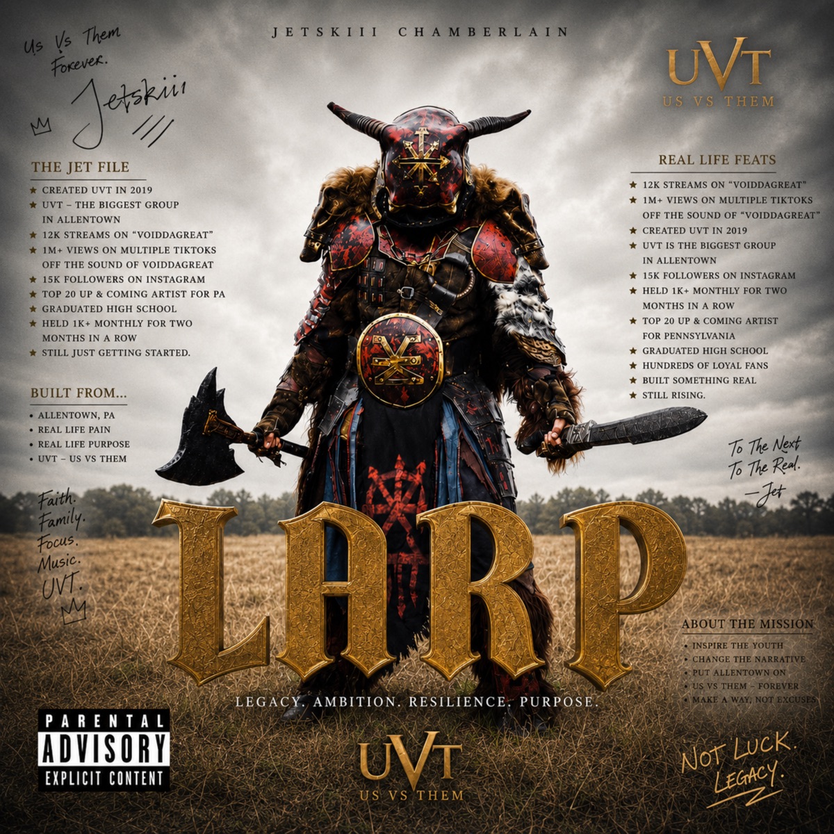 Jet Larp Anthem - Single by Jetskiii Chamberlain album cover
