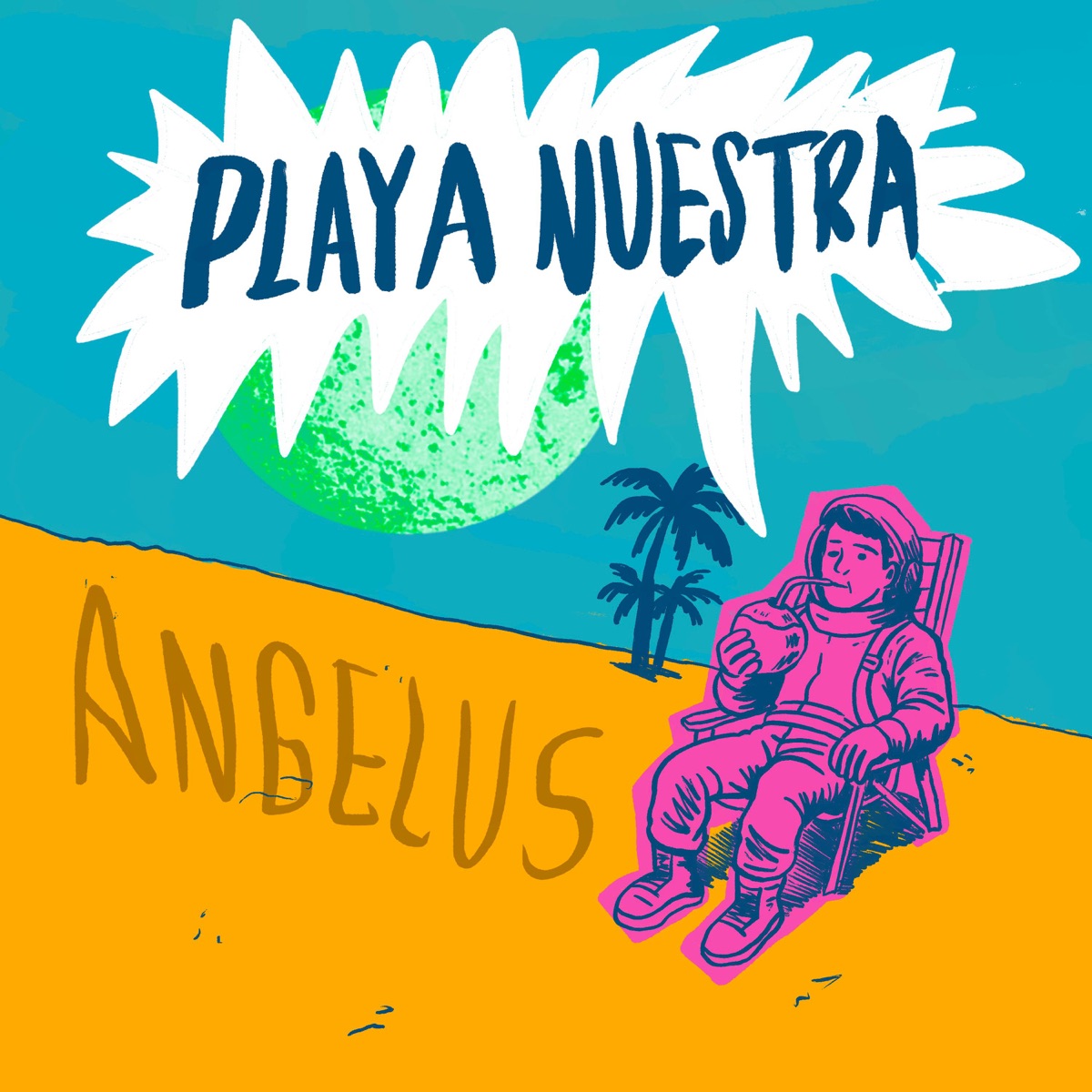 PLAYA NUESTRA - Single by Ángelus album cover