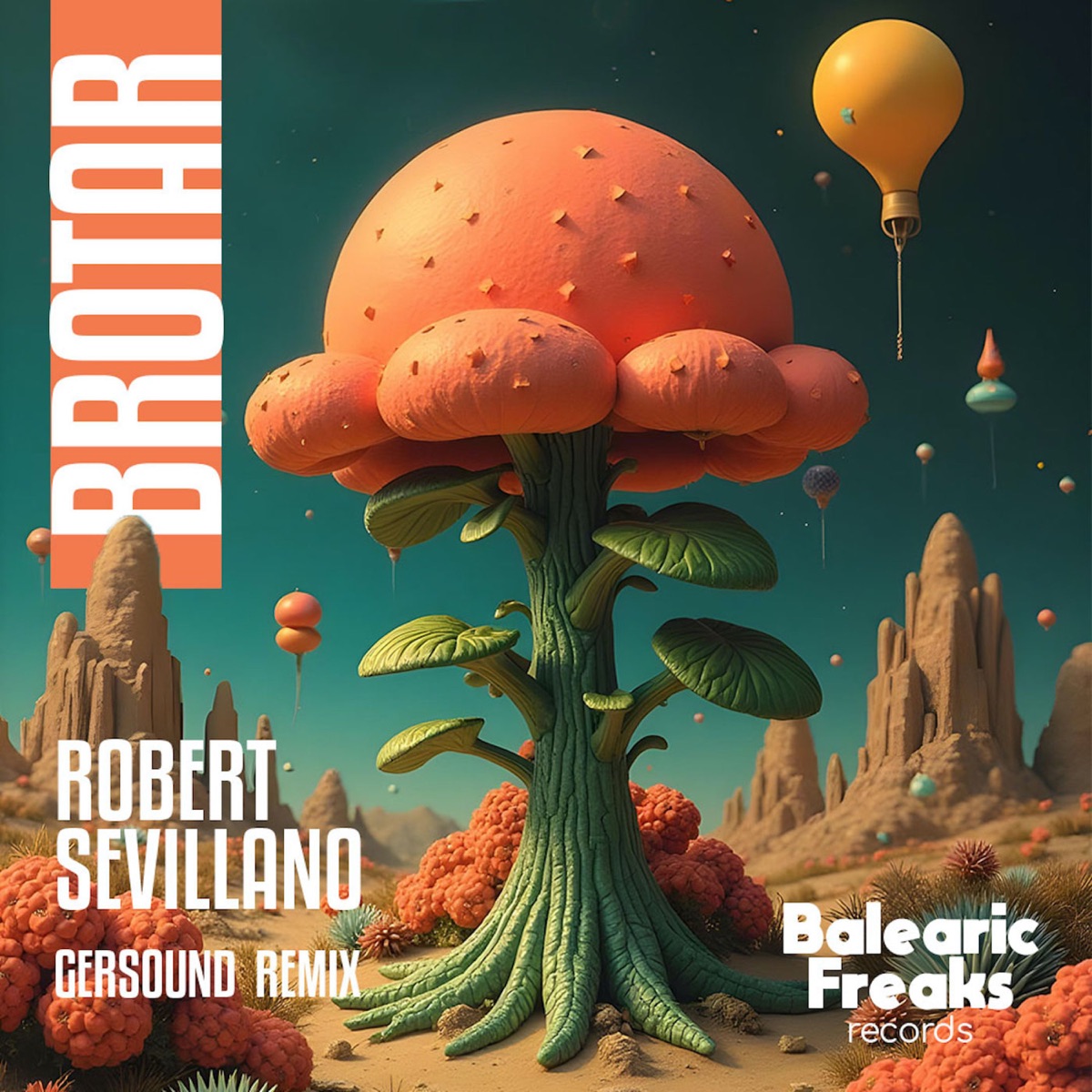 Brotar - Single by Robert Sevillano & Gersound album cover