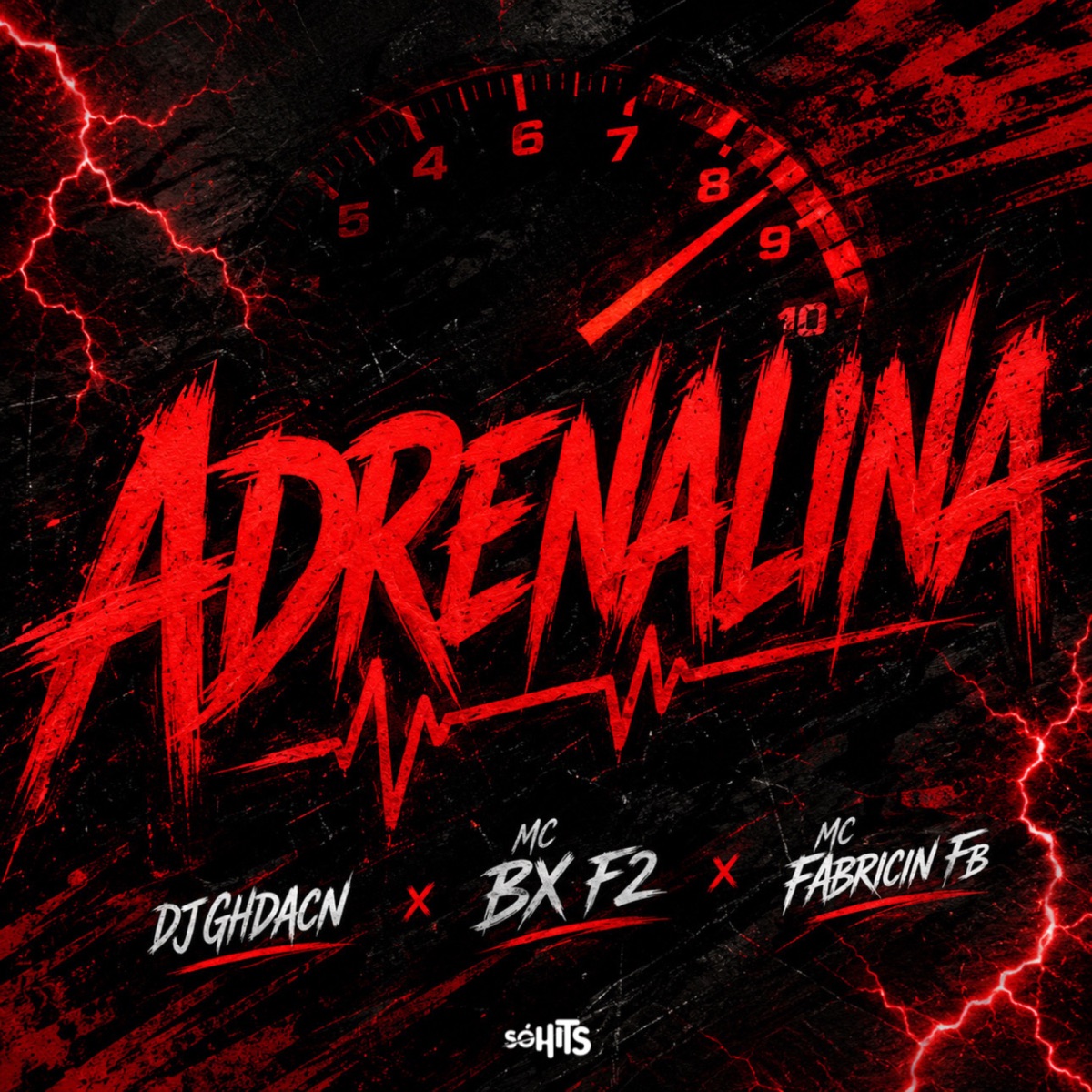 Adrenalina - Single by MC BX F2 & MC Fabricin FB album cover