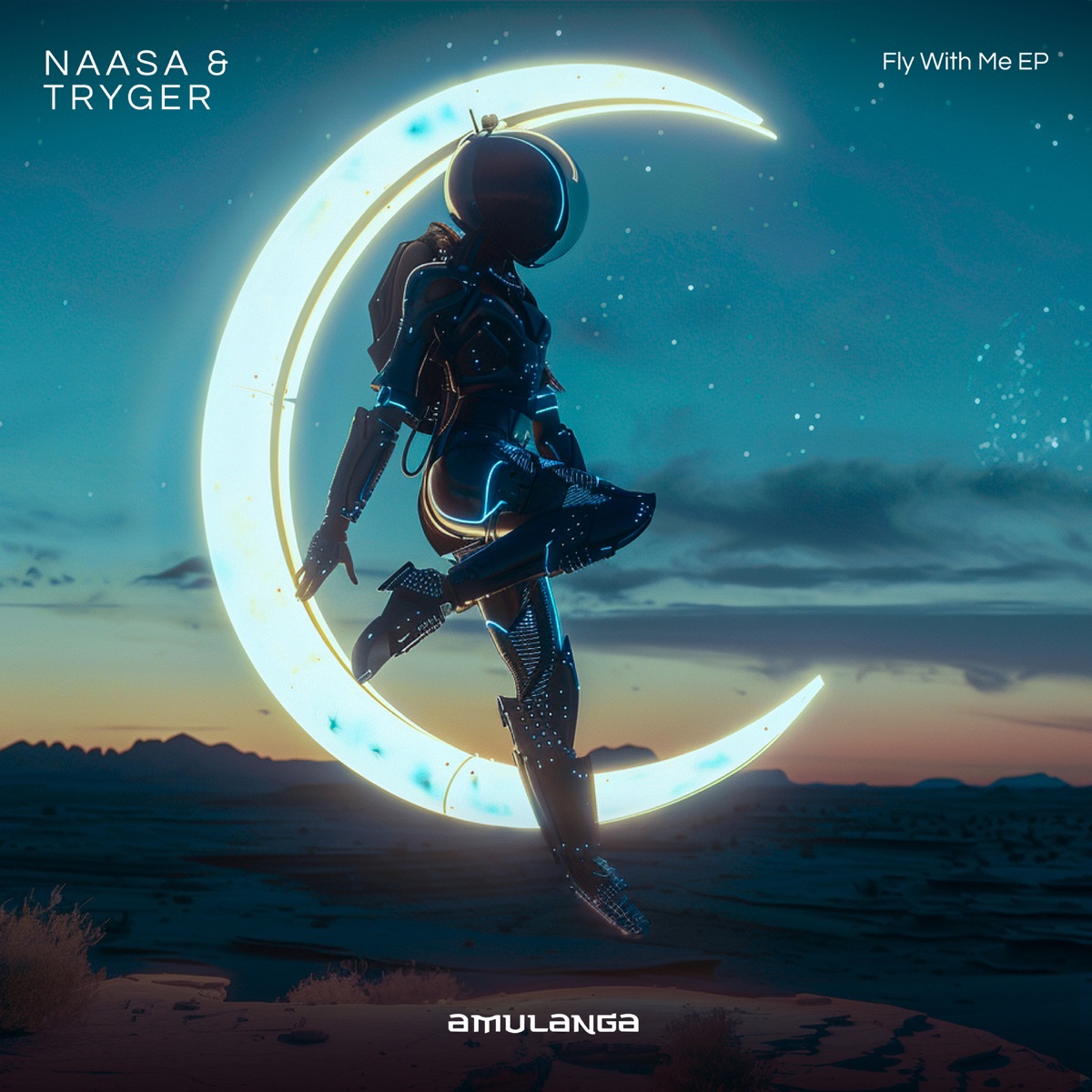 Fly With Me - Single by Tryger & NAASA album cover