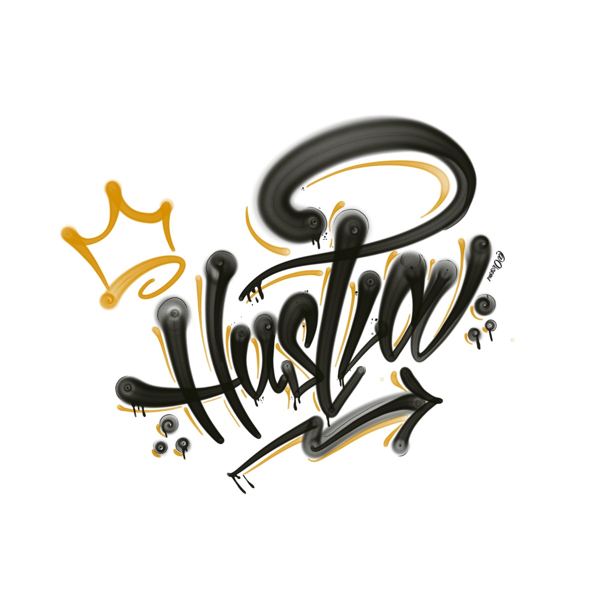 Hustla - Single by M.García & ITALIAN album cover