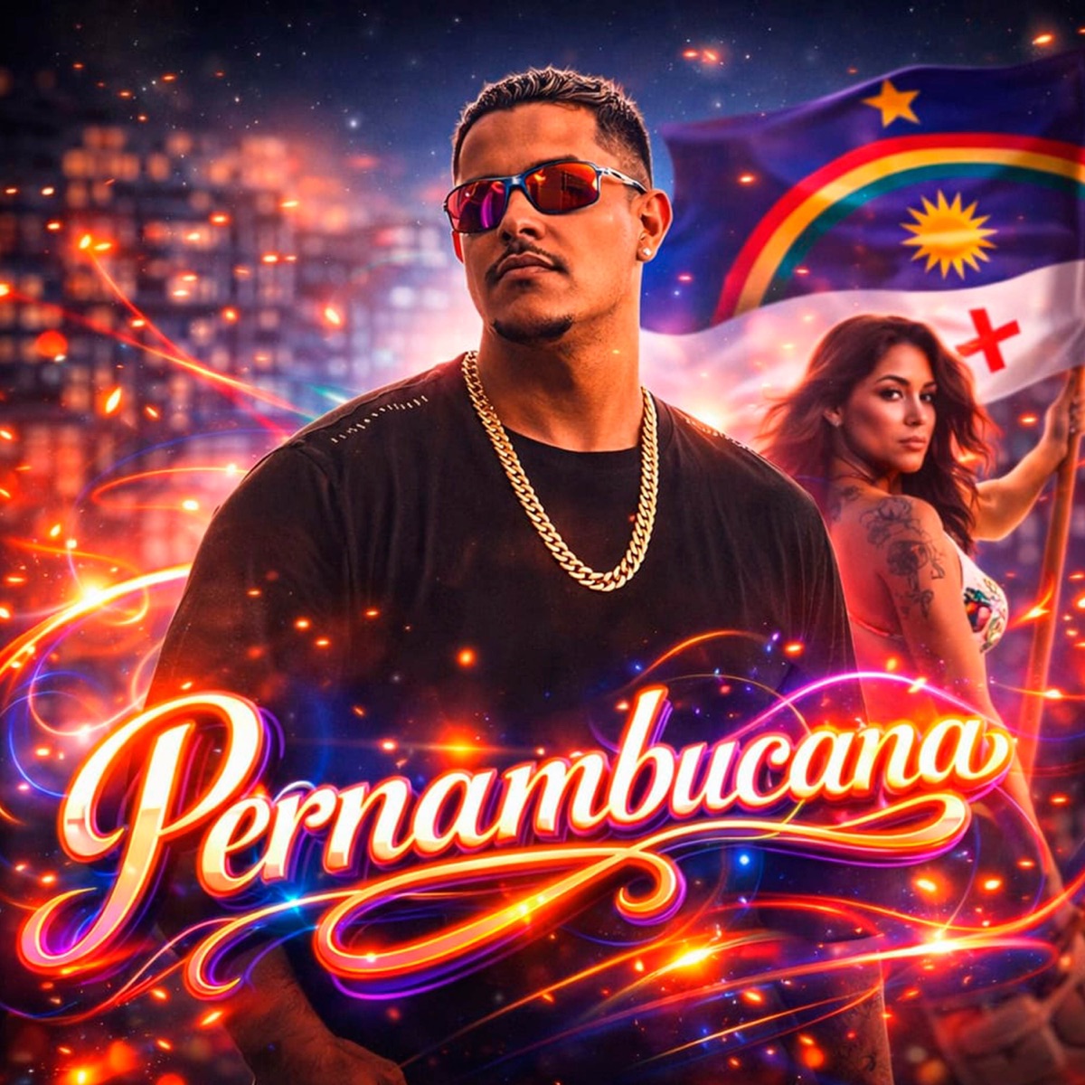 Pernambucana (feat. BNB No Beat) - Single by Mestre Lnm album cover