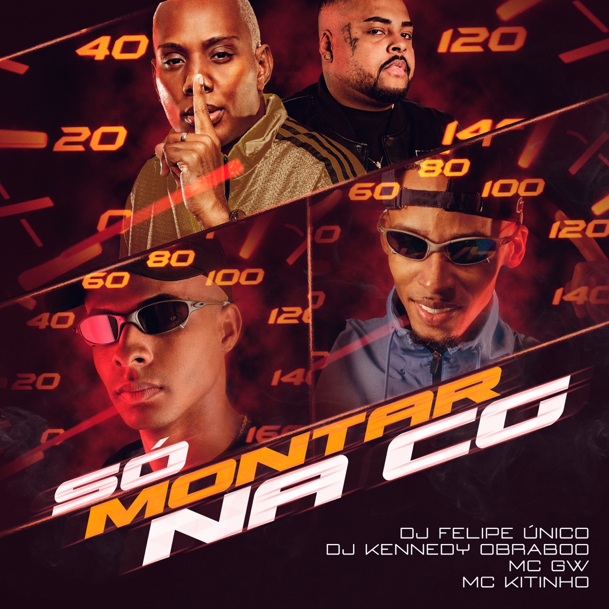 Só Montar na Cg - Single by Mc Gw & mc kitinho album cover