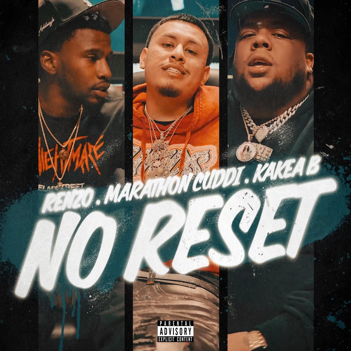 No Reset (feat. Kakea B & Renz) - Single by Marathon Cuddi album cover