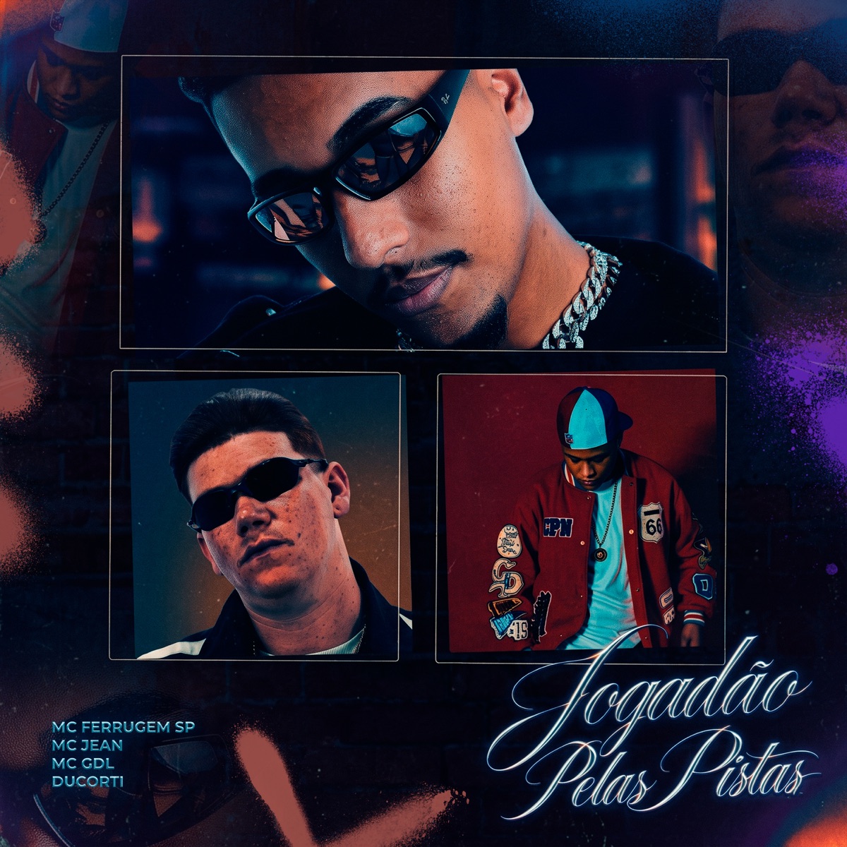 Jogadão pelas Pistas - Single by MC Jean, Mc Ferrugem SP & MC GDL album cover